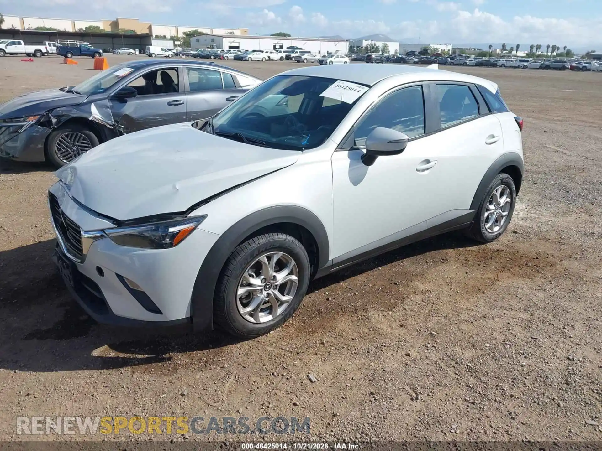 2 Фотография поврежденного автомобиля JM1DKDB75M1506971 MAZDA CX-3 2021