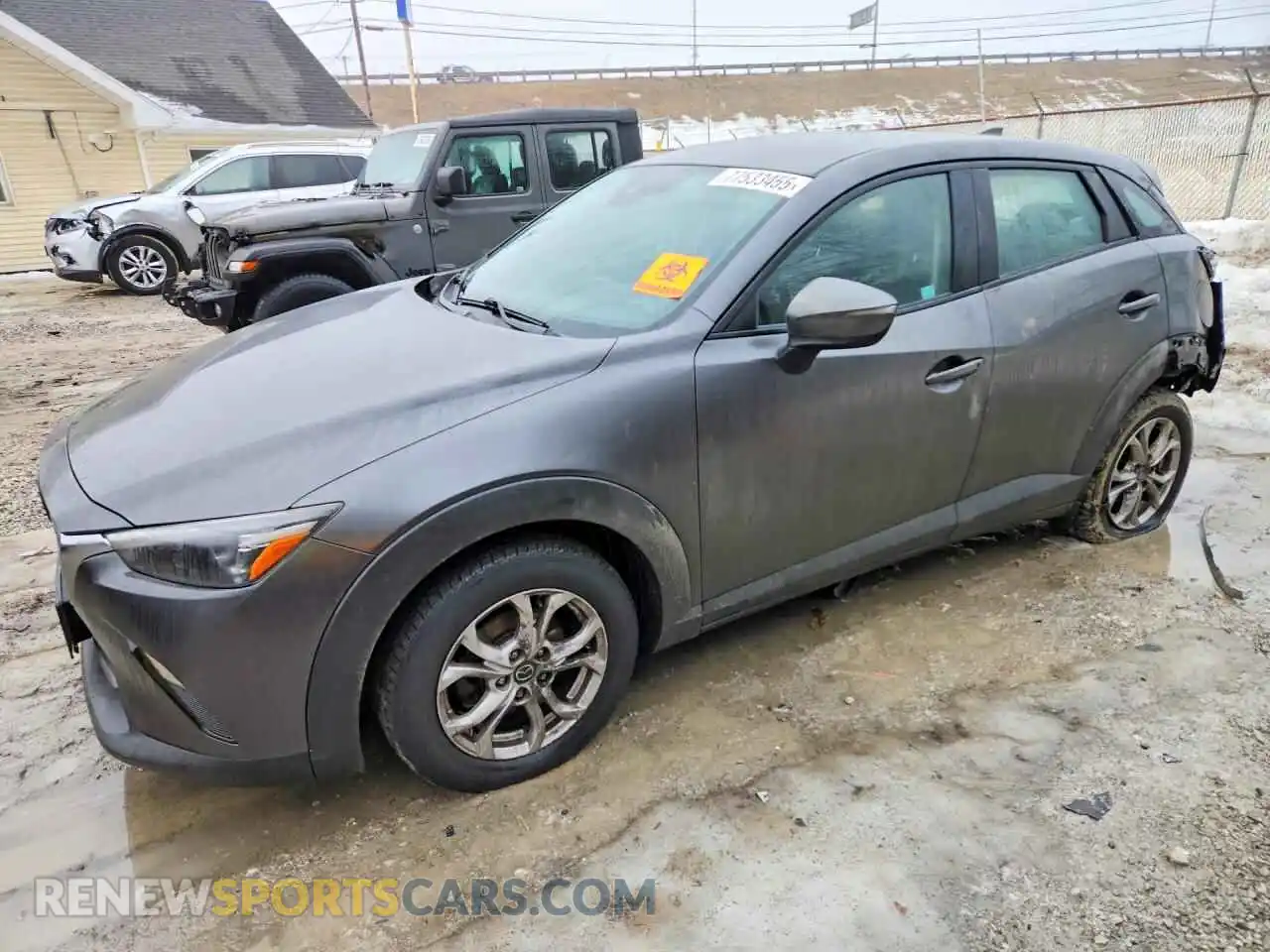 1 fotografías del automóvil dañado JM1DKDB76M1504355 MAZDA CX-3 2021