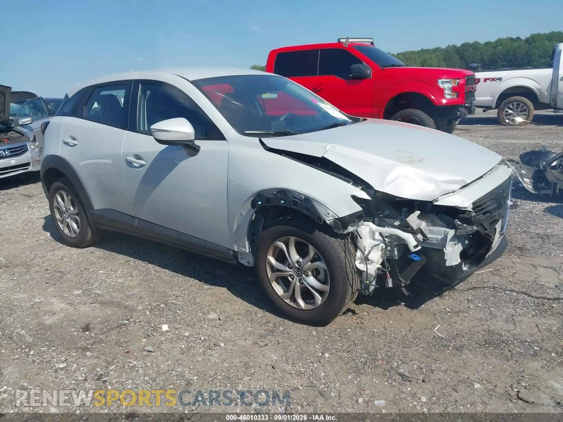 1 Photograph of a damaged car JM1DKDB76M1508891 MAZDA CX-3 2021