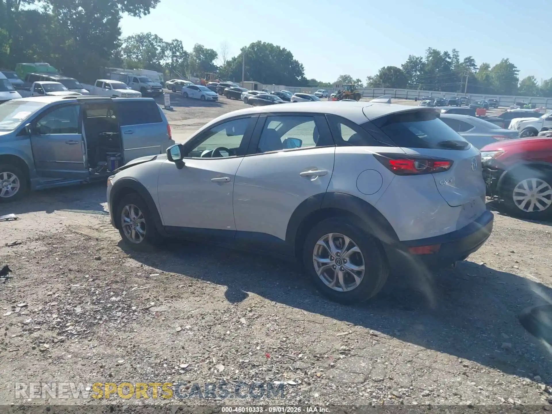 3 Photograph of a damaged car JM1DKDB76M1508891 MAZDA CX-3 2021