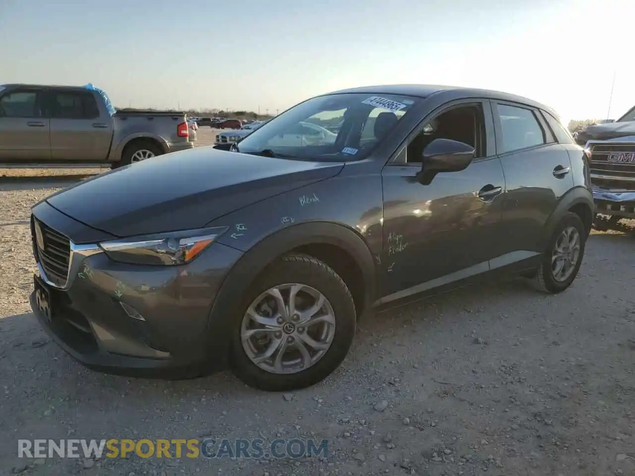 1 Photograph of a damaged car JM1DKDB77M1500573 MAZDA CX-3 2021