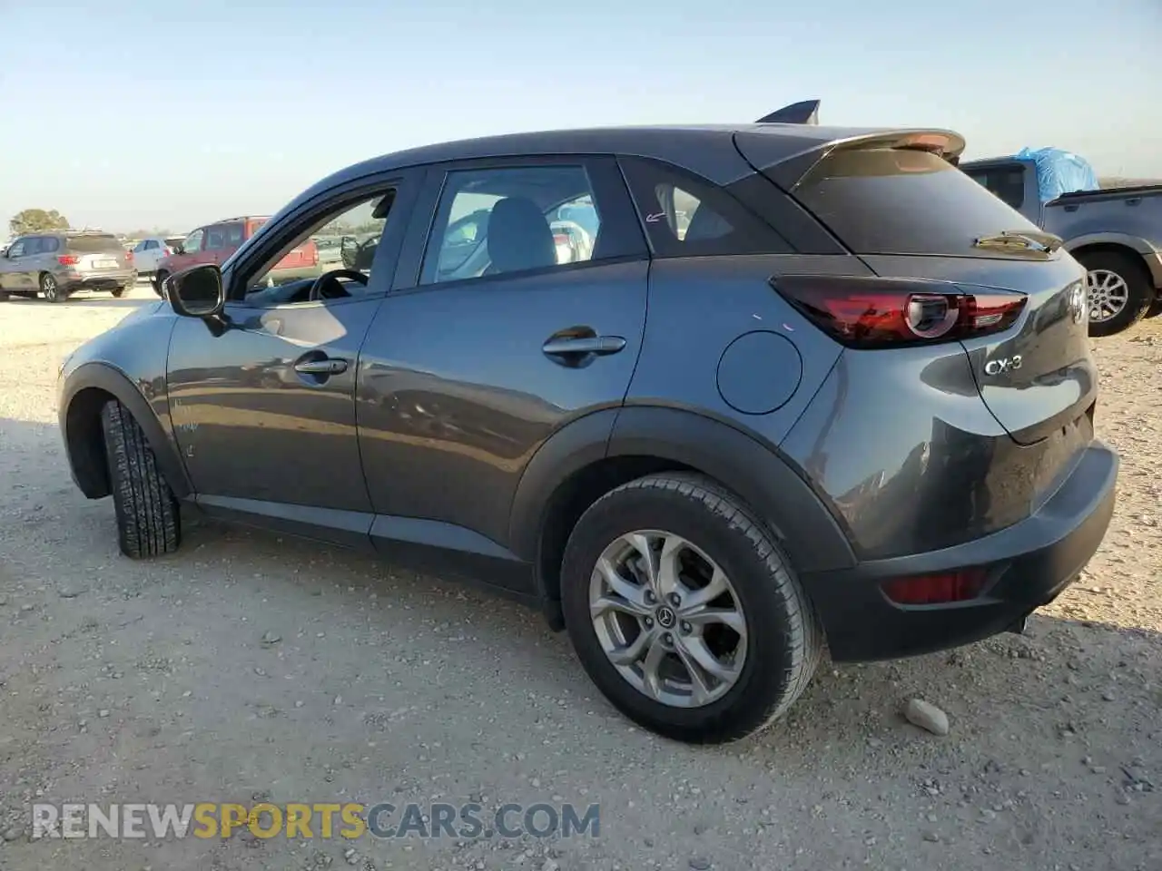 2 Photograph of a damaged car JM1DKDB77M1500573 MAZDA CX-3 2021