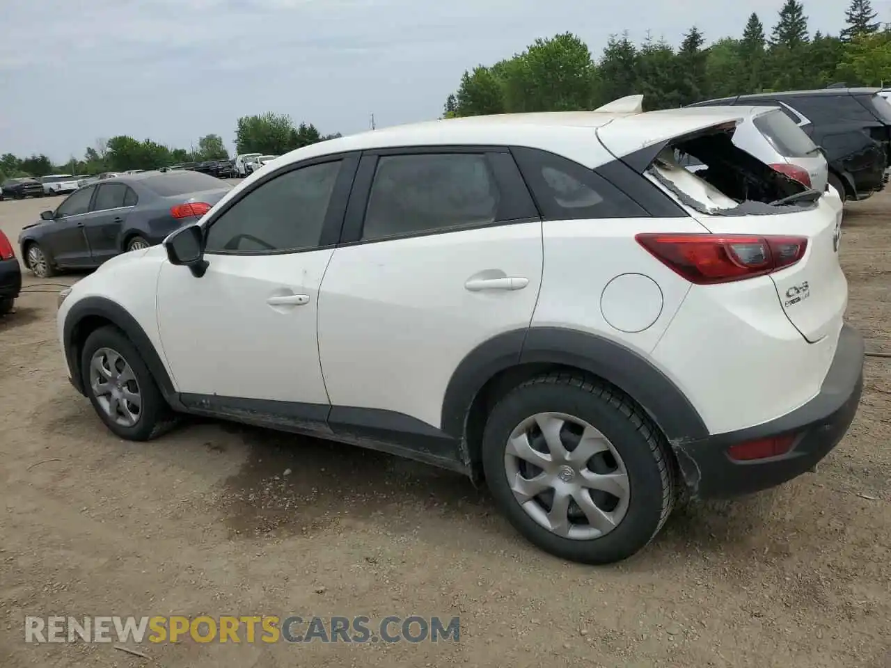 2 Photograph of a damaged car JM1DKDB78M1507905 MAZDA CX-3 2021