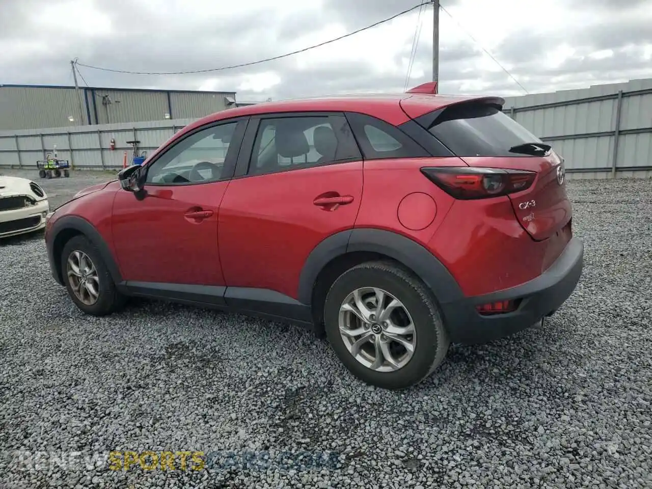2 Photograph of a damaged car JM1DKDB78M1510092 MAZDA CX-3 2021