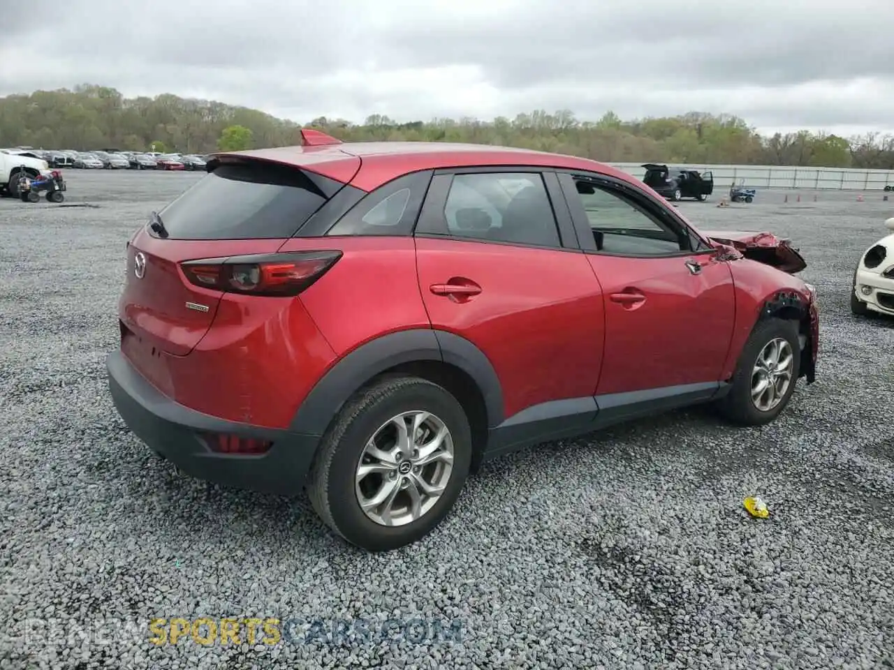 3 Photograph of a damaged car JM1DKDB78M1510092 MAZDA CX-3 2021