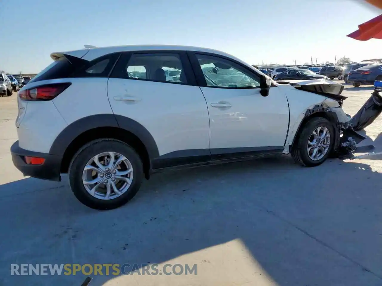 3 Photograph of a damaged car JM1DKDB78M1513641 MAZDA CX-3 2021