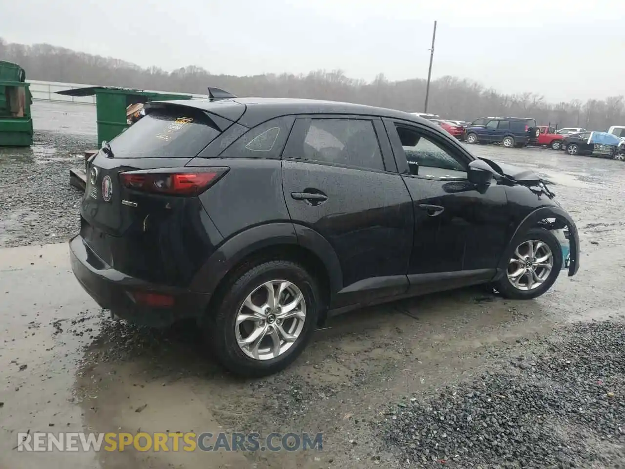 3 fotografías del automóvil dañado JM1DKDB79M1502972 MAZDA CX-3 2021