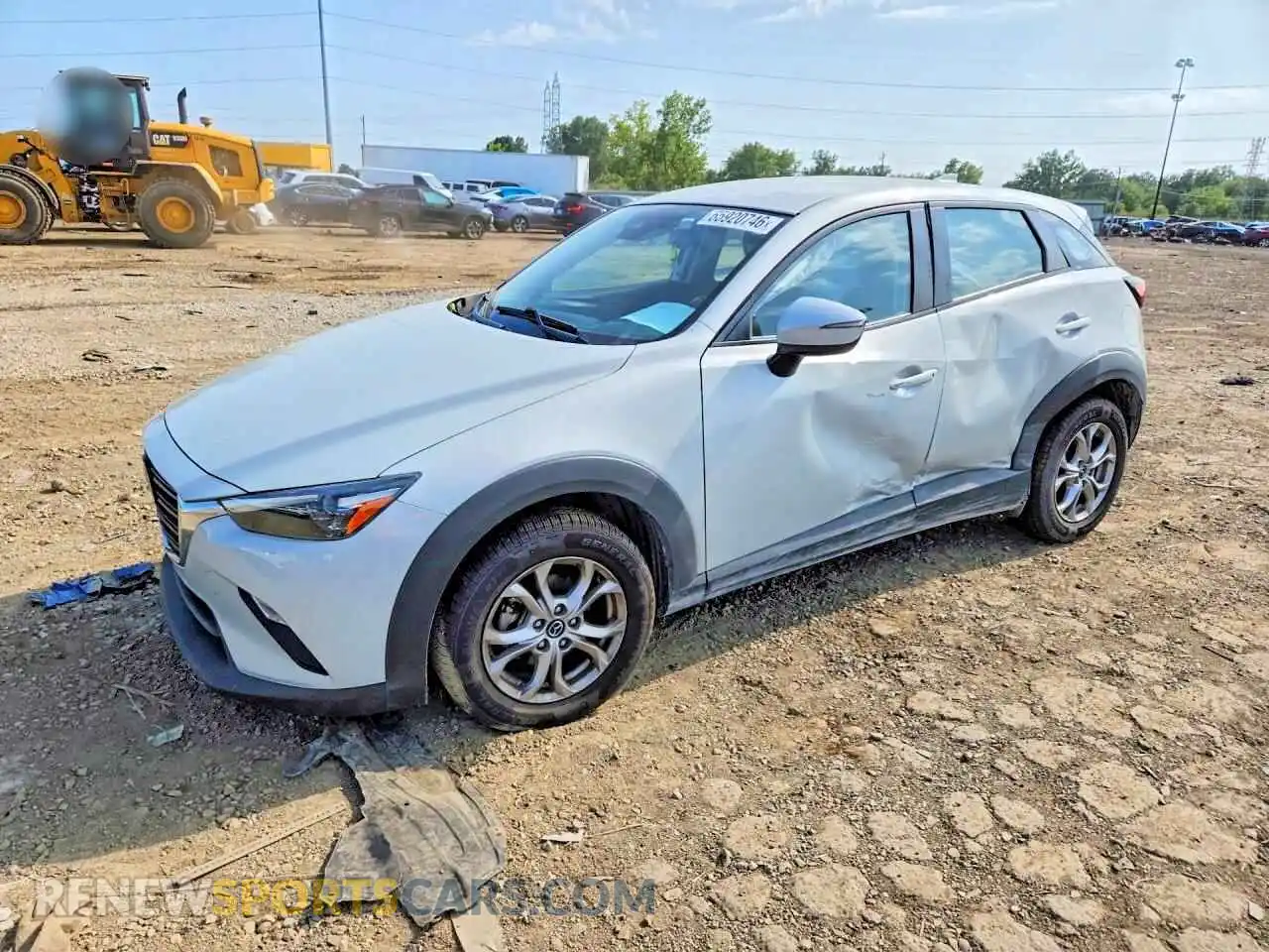 1 Photograph of a damaged car JM1DKDB79M1504706 MAZDA CX-3 2021