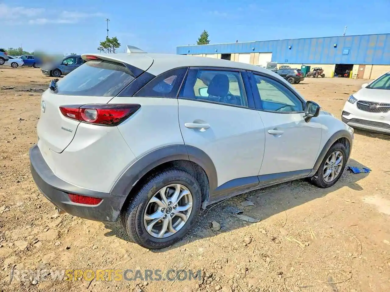3 Photograph of a damaged car JM1DKDB79M1504706 MAZDA CX-3 2021