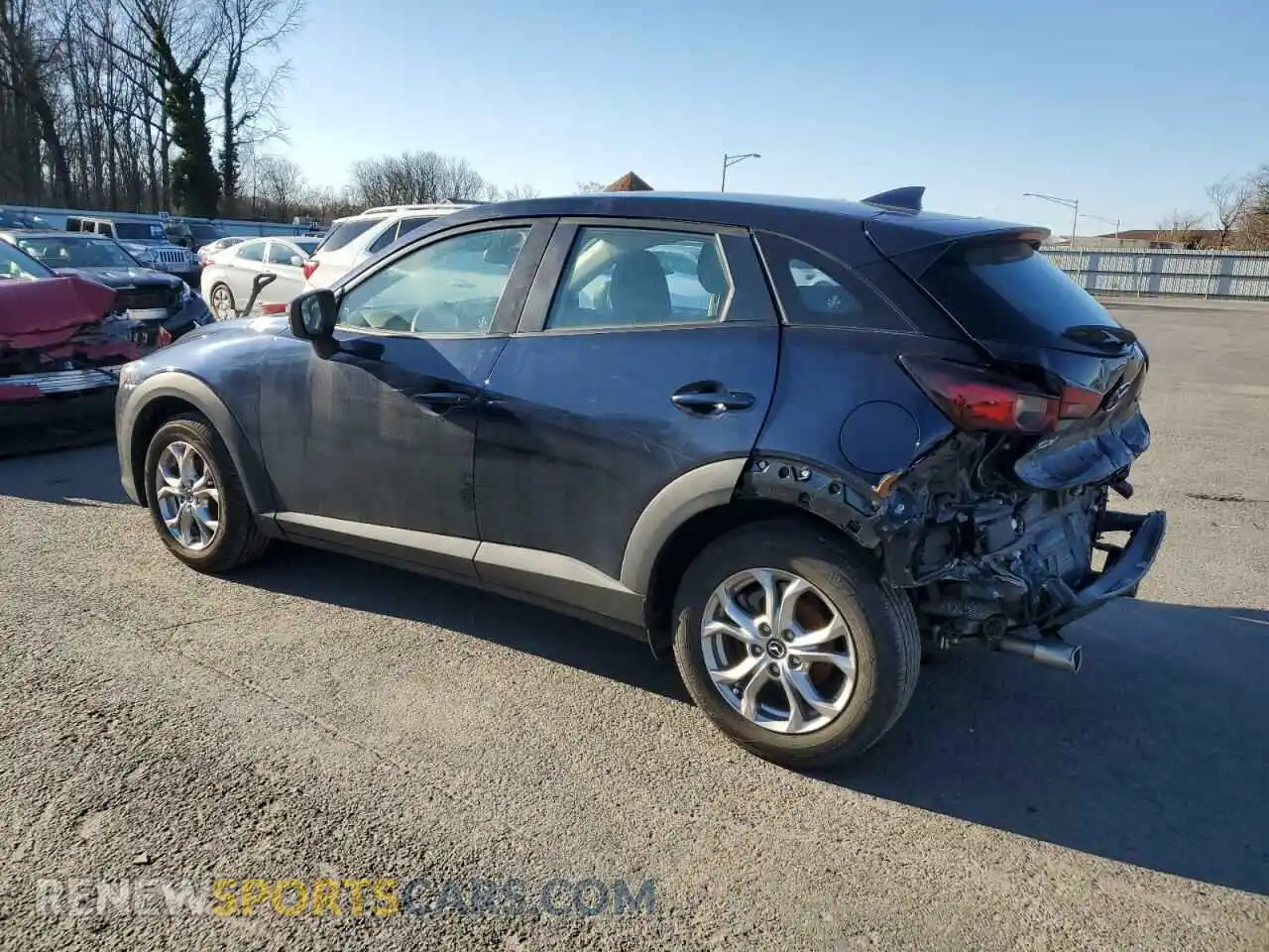 2 Photograph of a damaged car JM1DKDB79M1512613 MAZDA CX-3 2021
