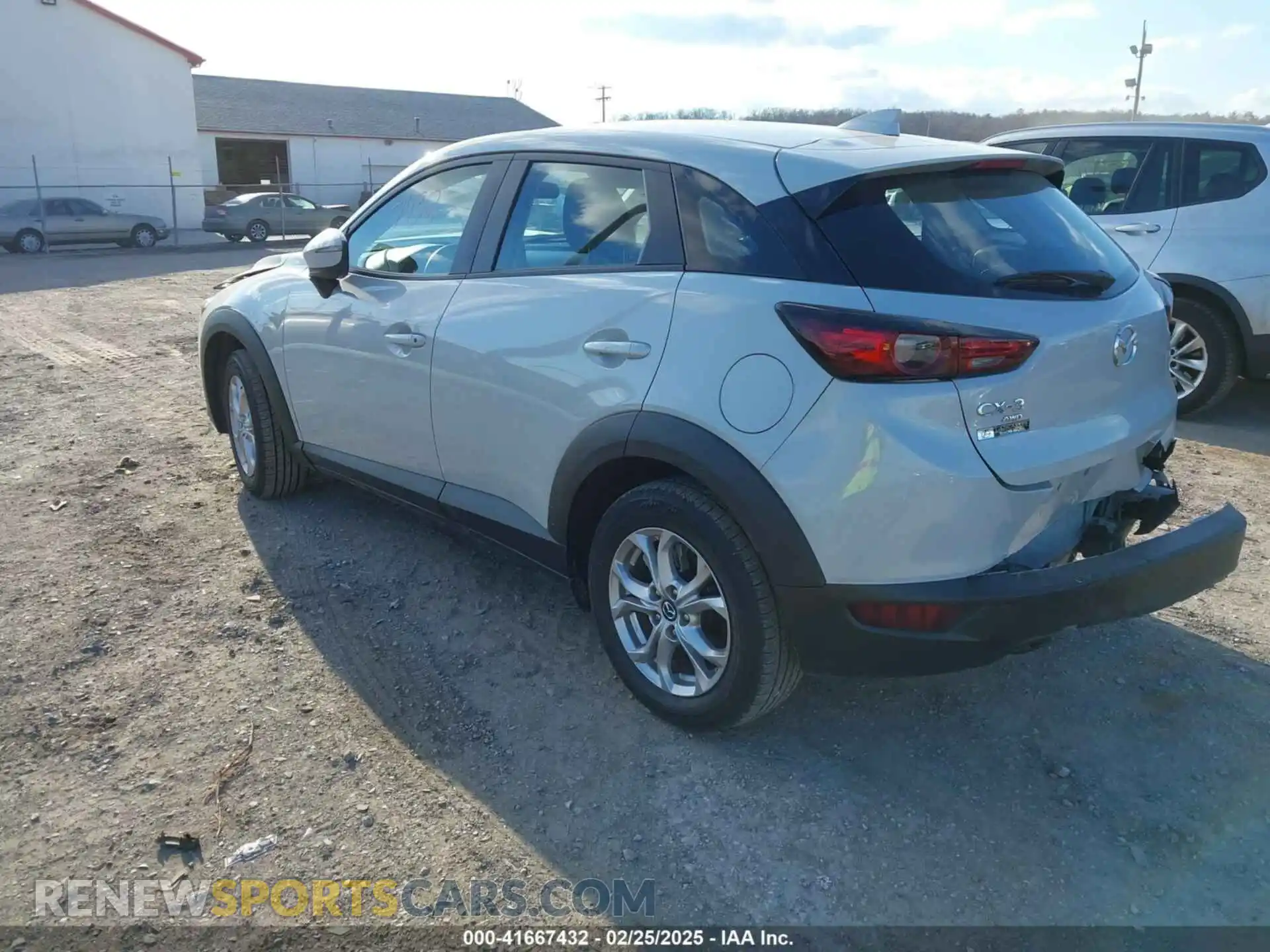 3 Photograph of a damaged car JM1DKFB70M1514312 MAZDA CX-3 2021
