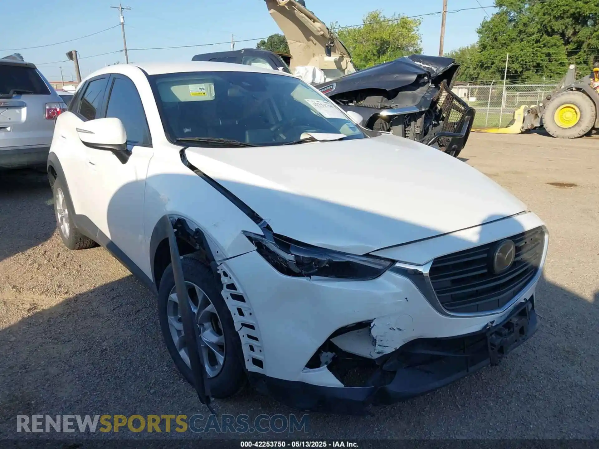 1 Photograph of a damaged car JM1DKFB70M1516397 MAZDA CX-3 2021