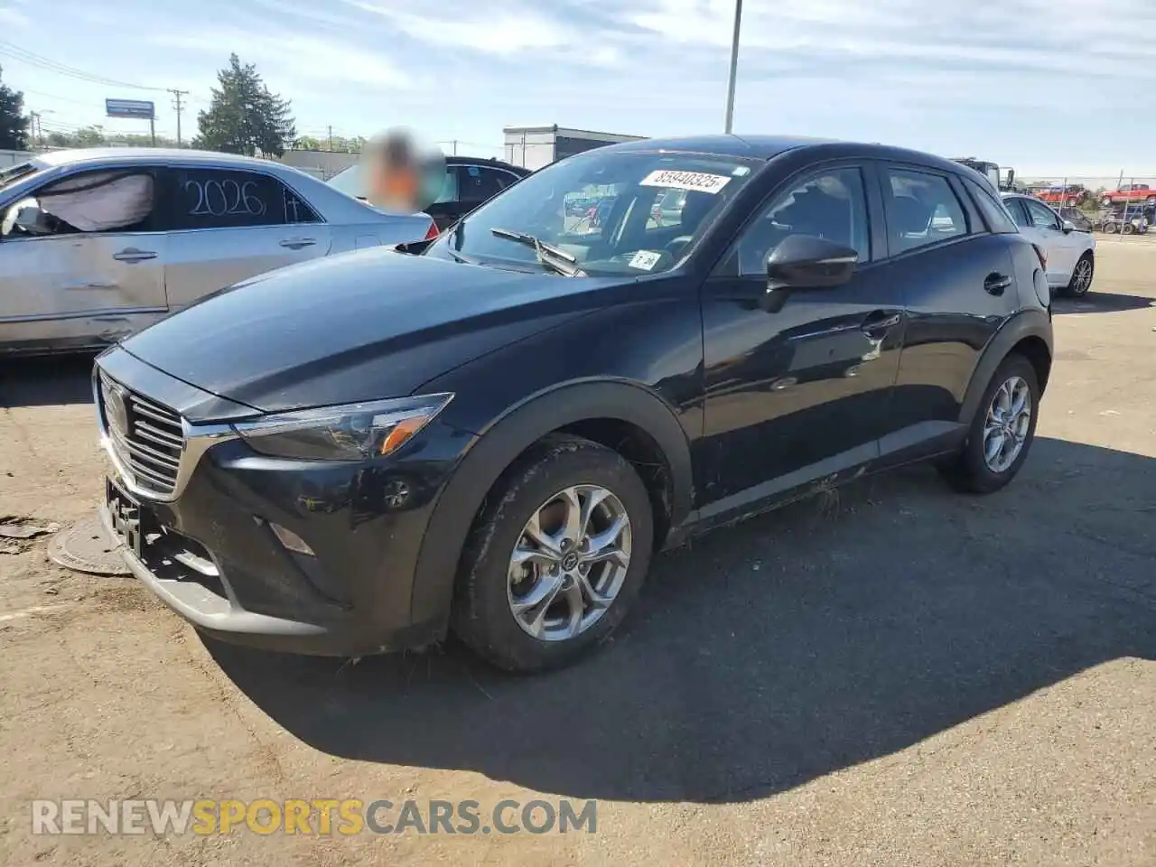 1 Photograph of a damaged car JM1DKFB72M1515798 MAZDA CX-3 2021