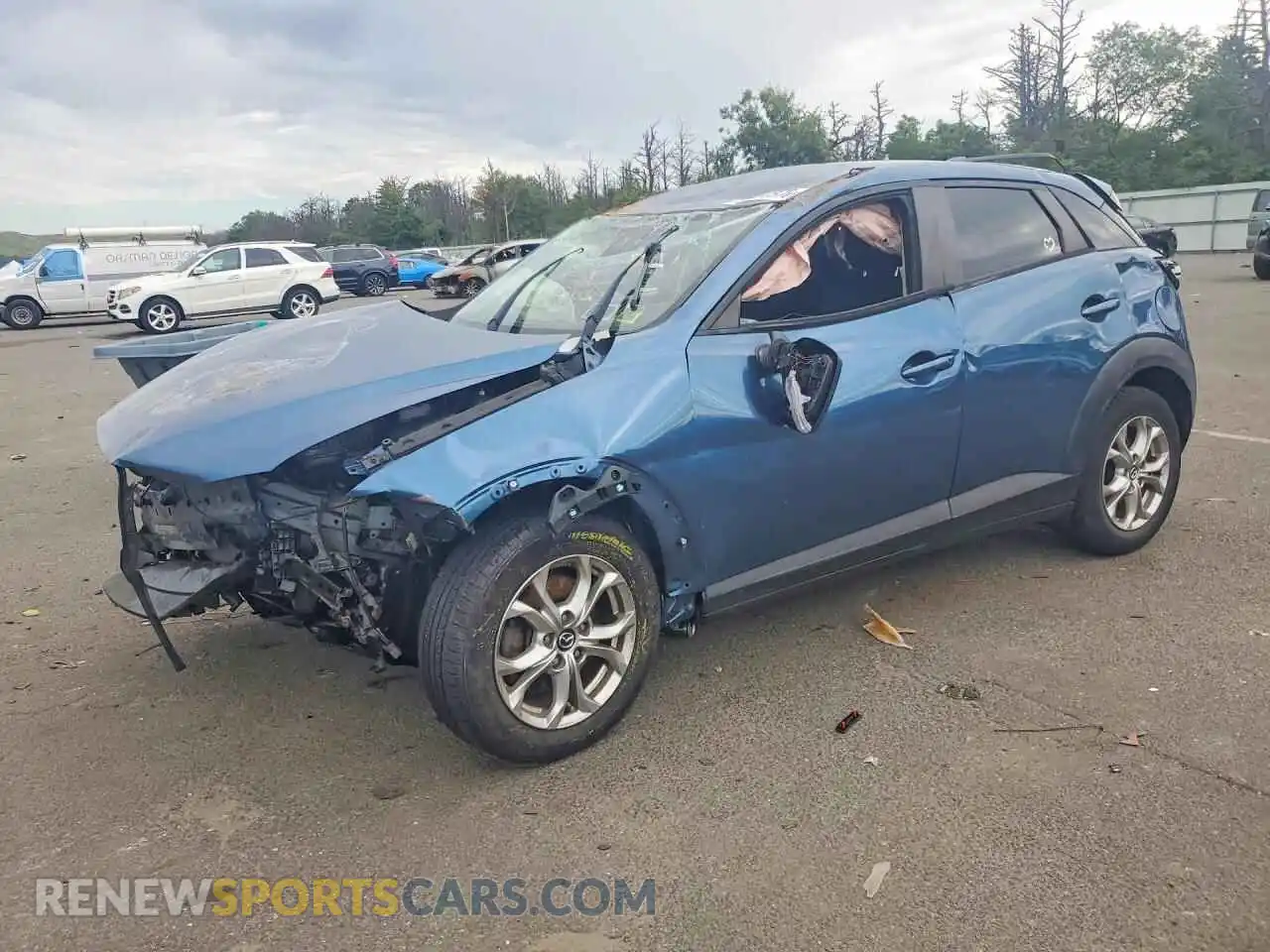 1 fotografías del automóvil dañado JM1DKFB73M1501540 MAZDA CX-3 2021