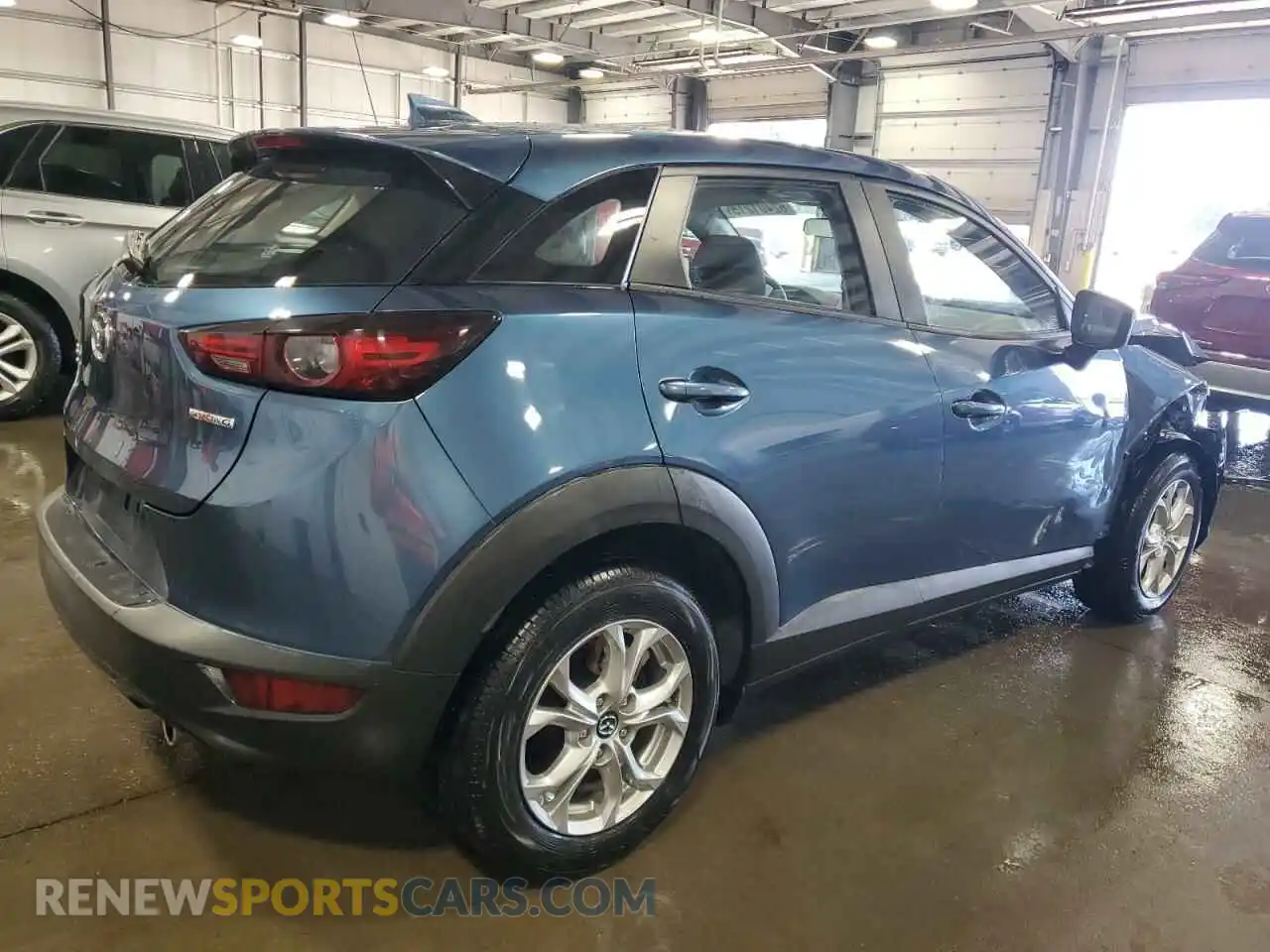 3 Photograph of a damaged car JM1DKFB75M1503760 MAZDA CX-3 2021