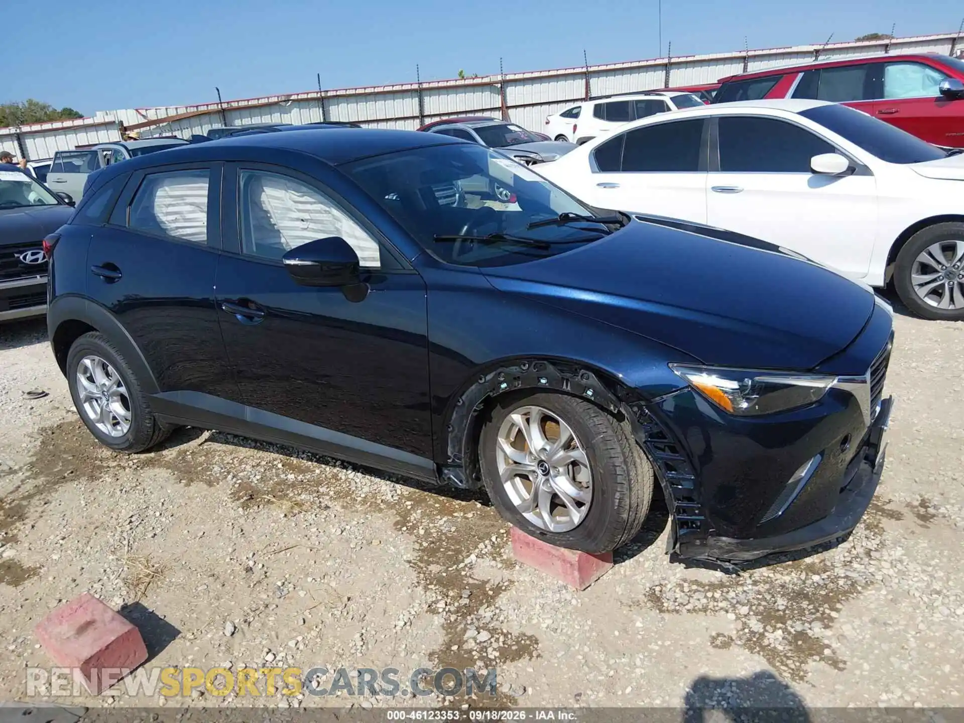 1 fotografías del automóvil dañado JM1DKFB75M1512751 MAZDA CX-3 2021