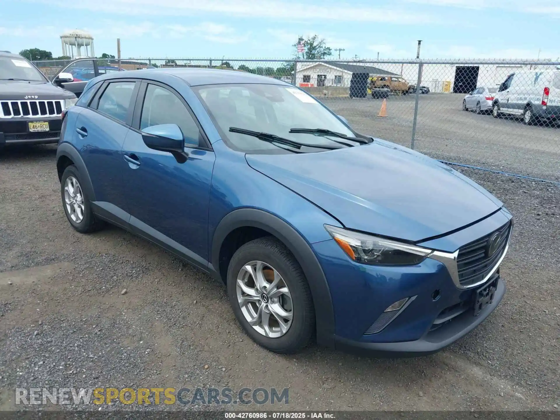 1 Photograph of a damaged car JM1DKFB76M1505968 MAZDA CX-3 2021