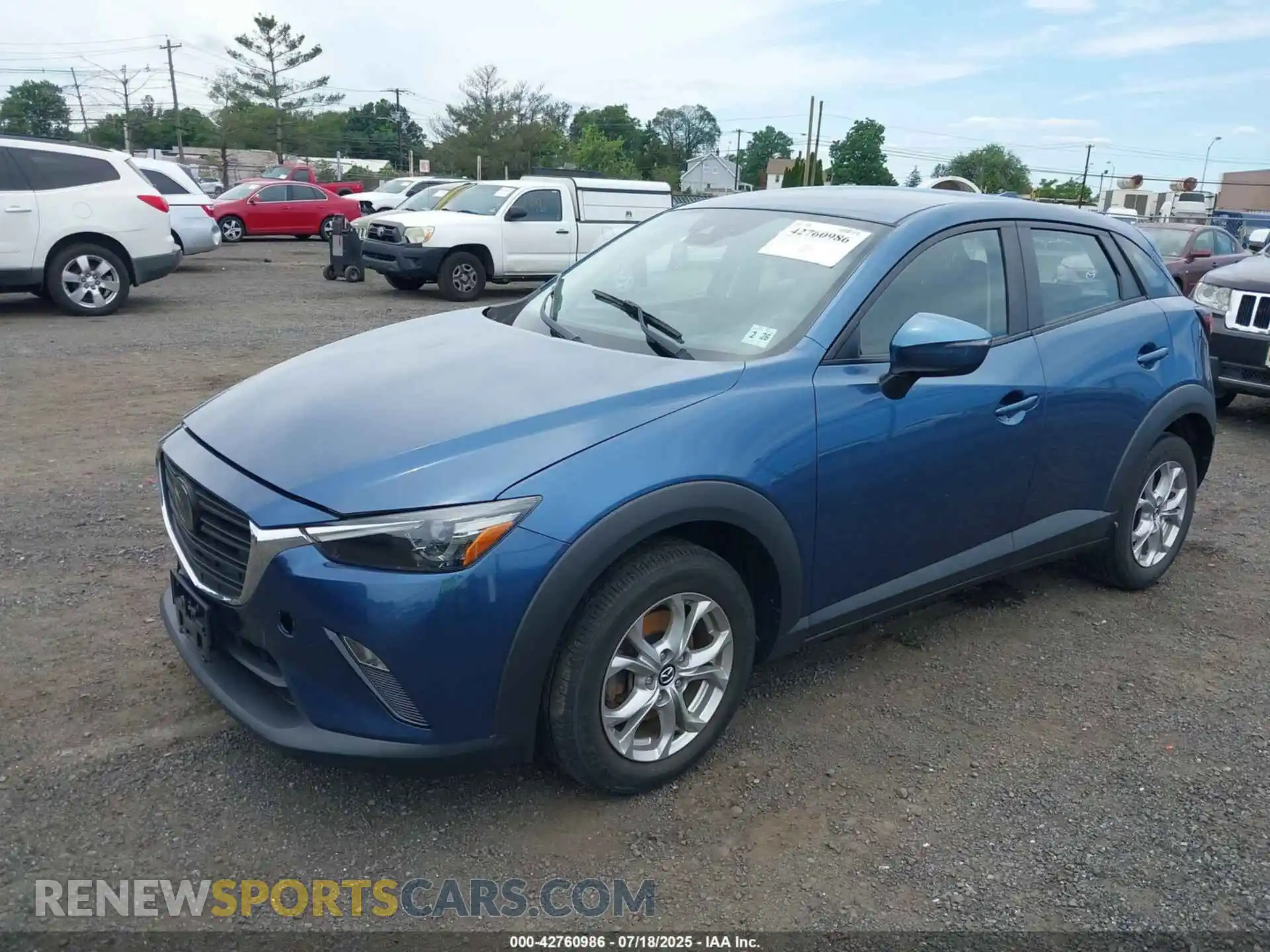 2 Photograph of a damaged car JM1DKFB76M1505968 MAZDA CX-3 2021