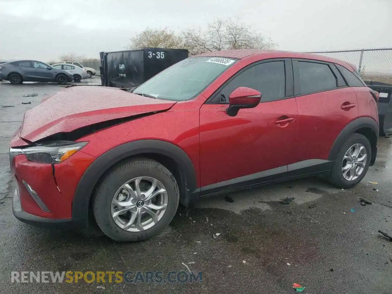 1 fotografías del automóvil dañado JM1DKFB76M1515710 MAZDA CX-3 2021
