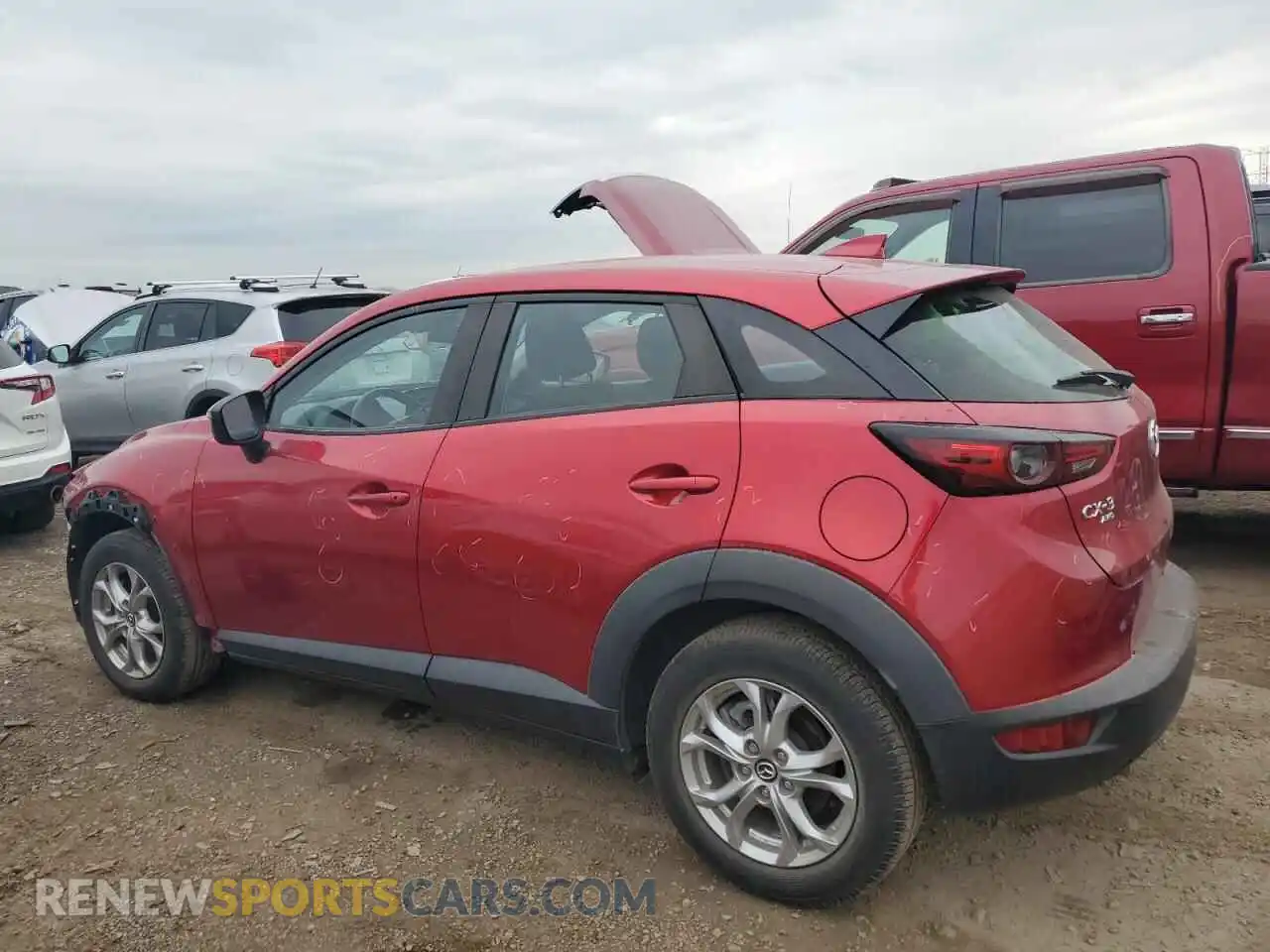 2 Photograph of a damaged car JM1DKFB77M1504134 MAZDA CX-3 2021