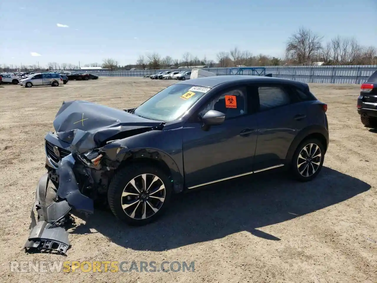 1 Photograph of a damaged car JM1DKFD70M1512475 MAZDA CX-3 2021