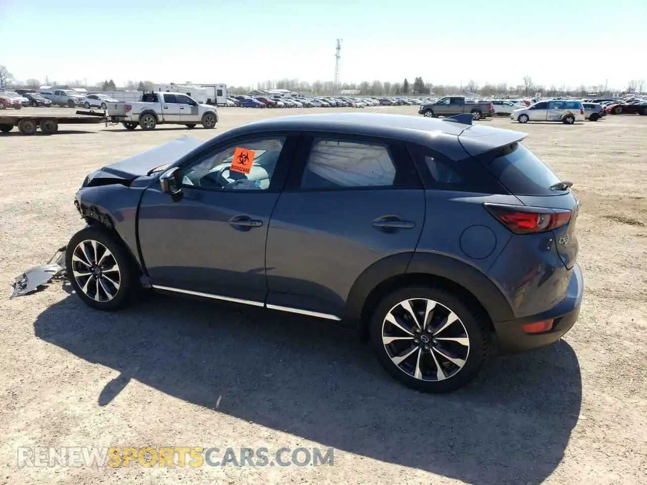 2 Photograph of a damaged car JM1DKFD70M1512475 MAZDA CX-3 2021