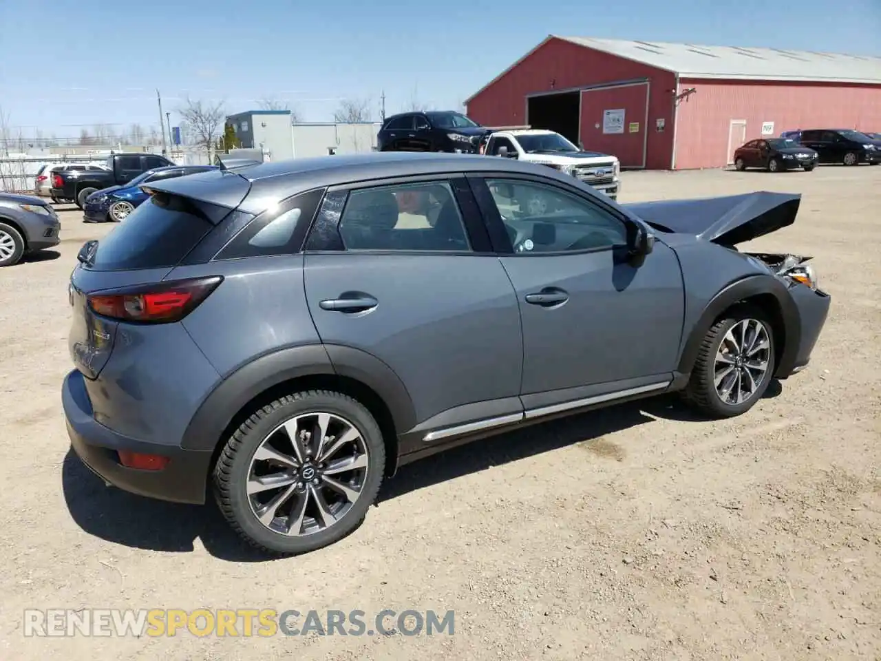 3 Photograph of a damaged car JM1DKFD70M1512475 MAZDA CX-3 2021