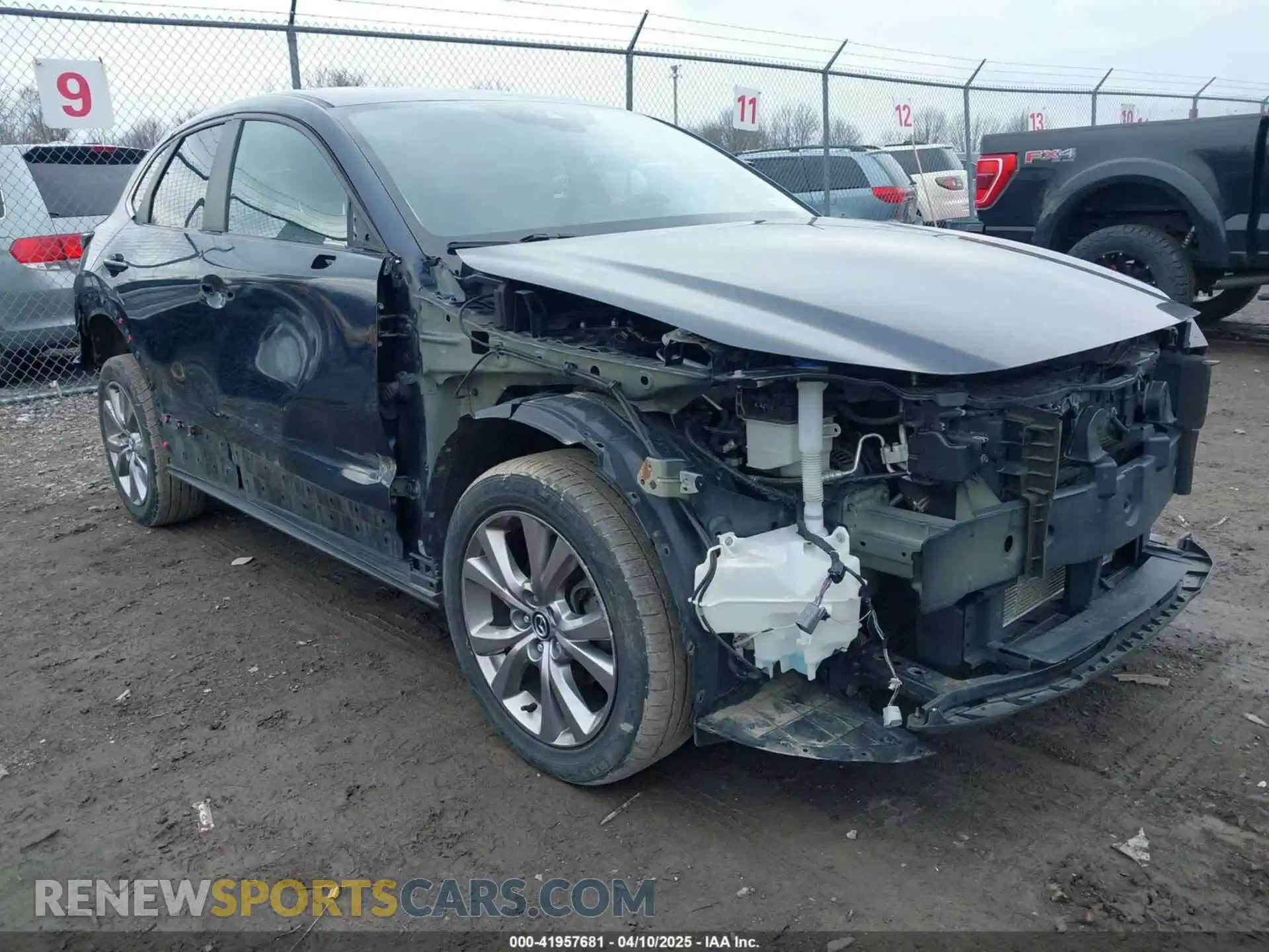 1 Photograph of a damaged car 3MVDMBDL0LM107877 MAZDA CX-30 2020