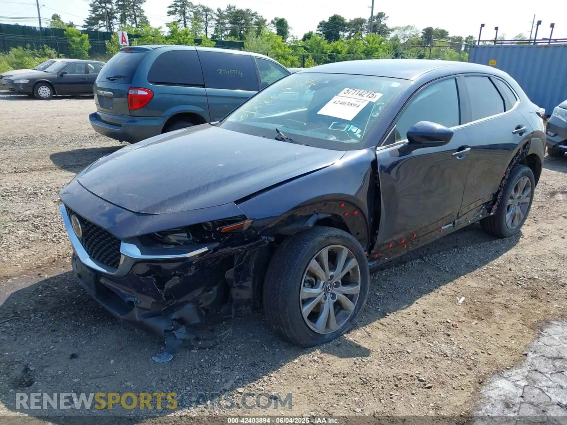 2 Photograph of a damaged car 3MVDMBDL2LM108206 MAZDA CX-30 2020