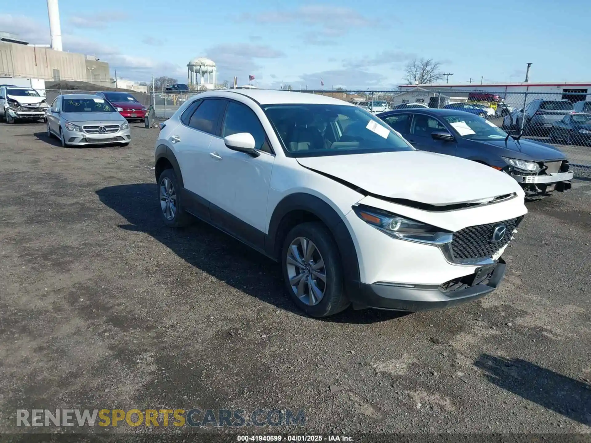 1 Photograph of a damaged car 3MVDMBDL6LM135604 MAZDA CX-30 2020