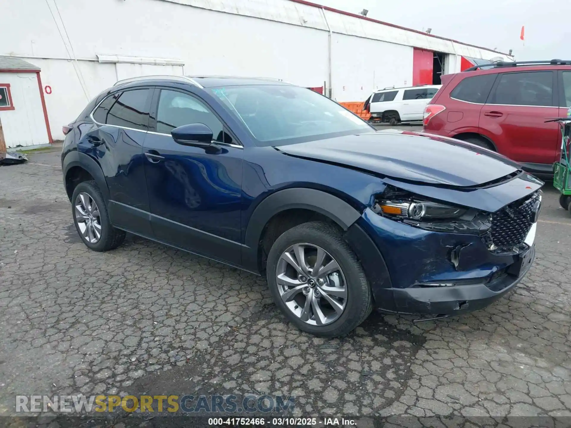 1 fotografías del automóvil dañado 3MVDMBEM5LM127596 MAZDA CX-30 2020