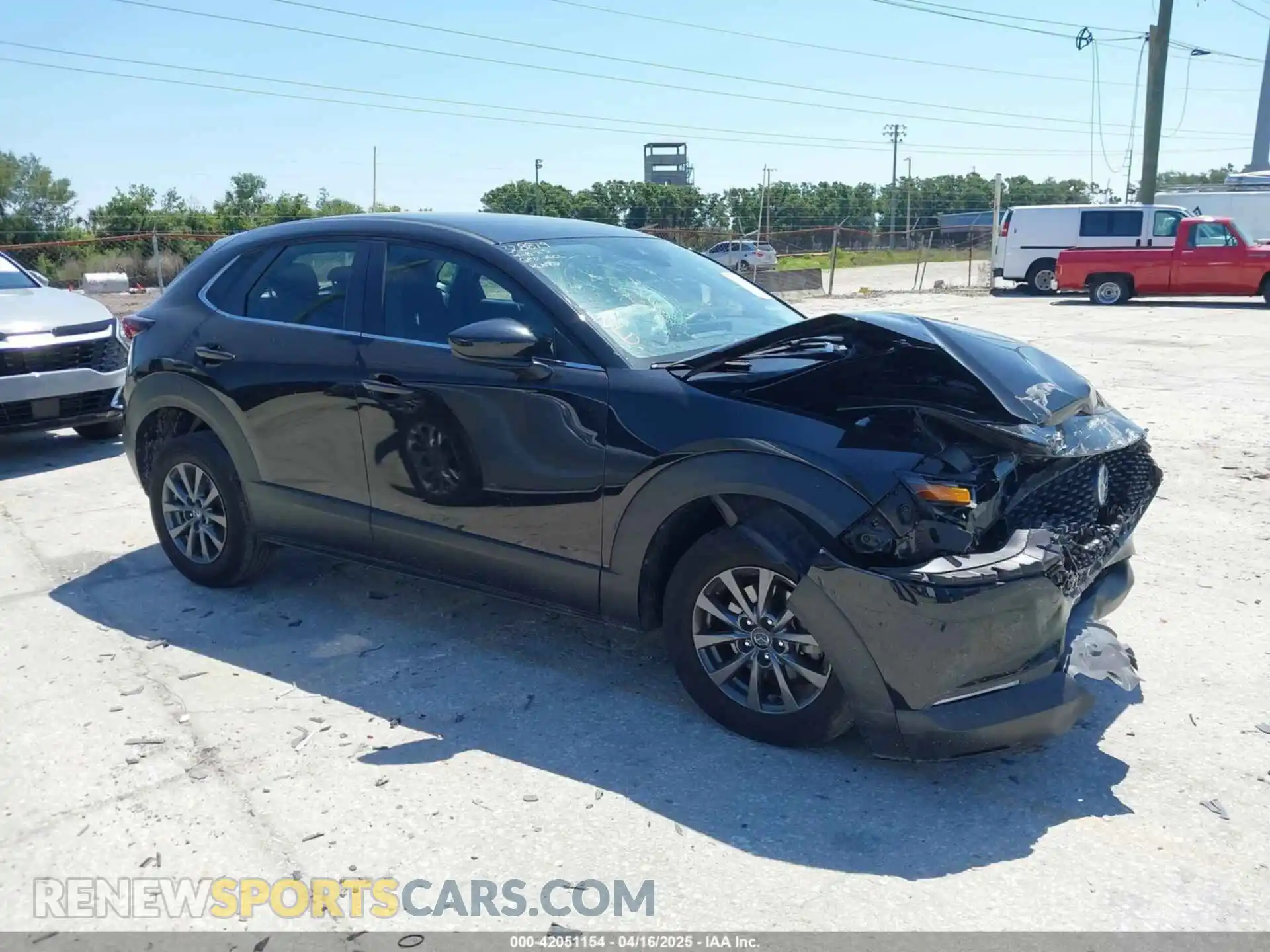 1 Photograph of a damaged car 3MVDMAAL7MM268341 MAZDA CX-30 2021