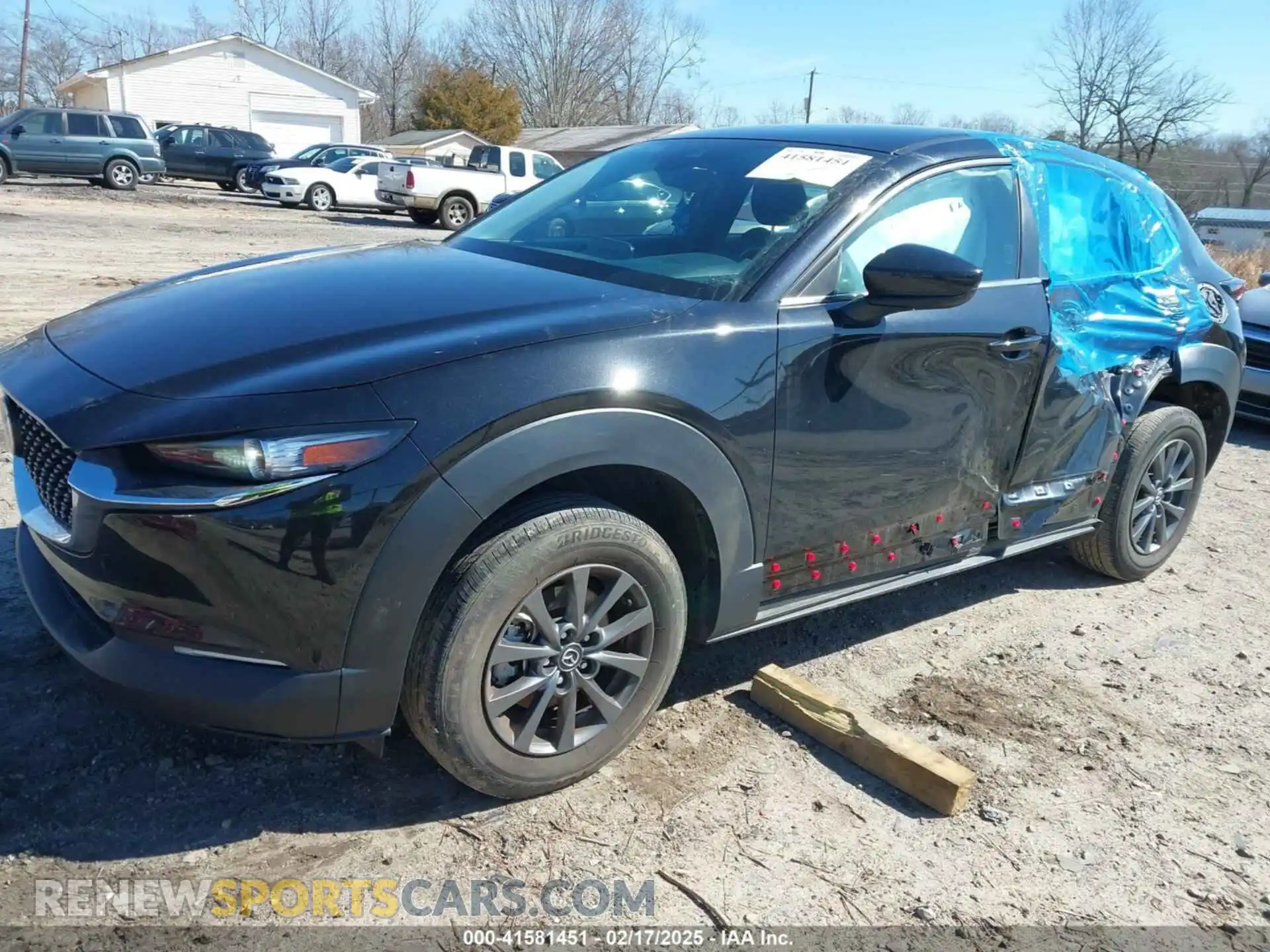 2 fotografías del automóvil dañado 3MVDMAALXMM269676 MAZDA CX-30 2021