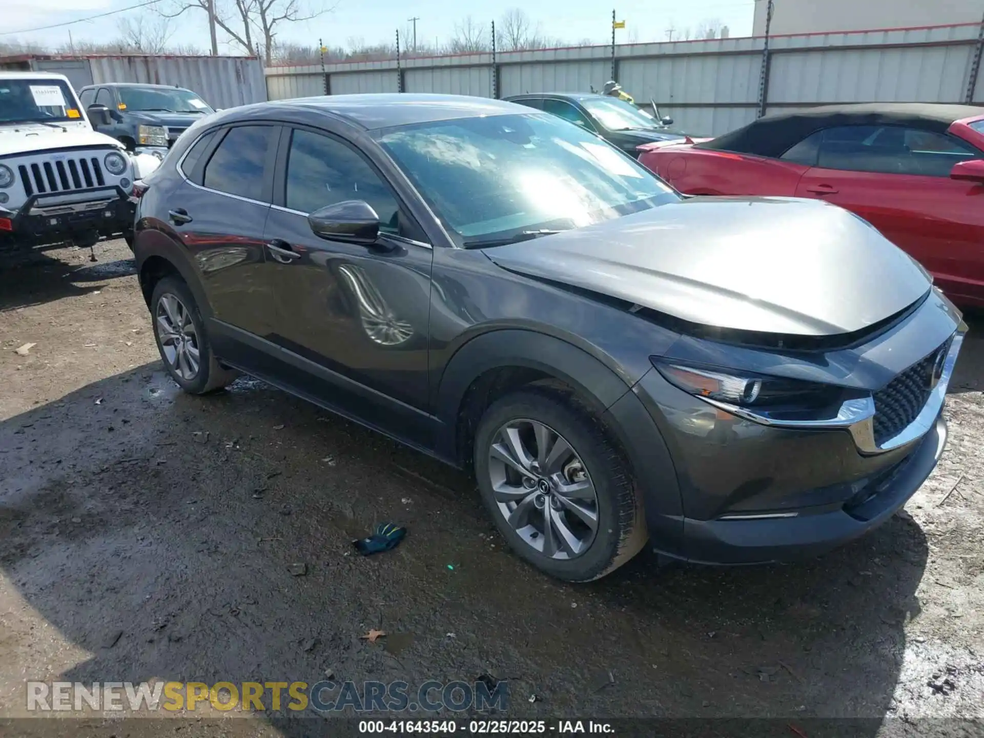 1 Photograph of a damaged car 3MVDMABL2MM220311 MAZDA CX-30 2021