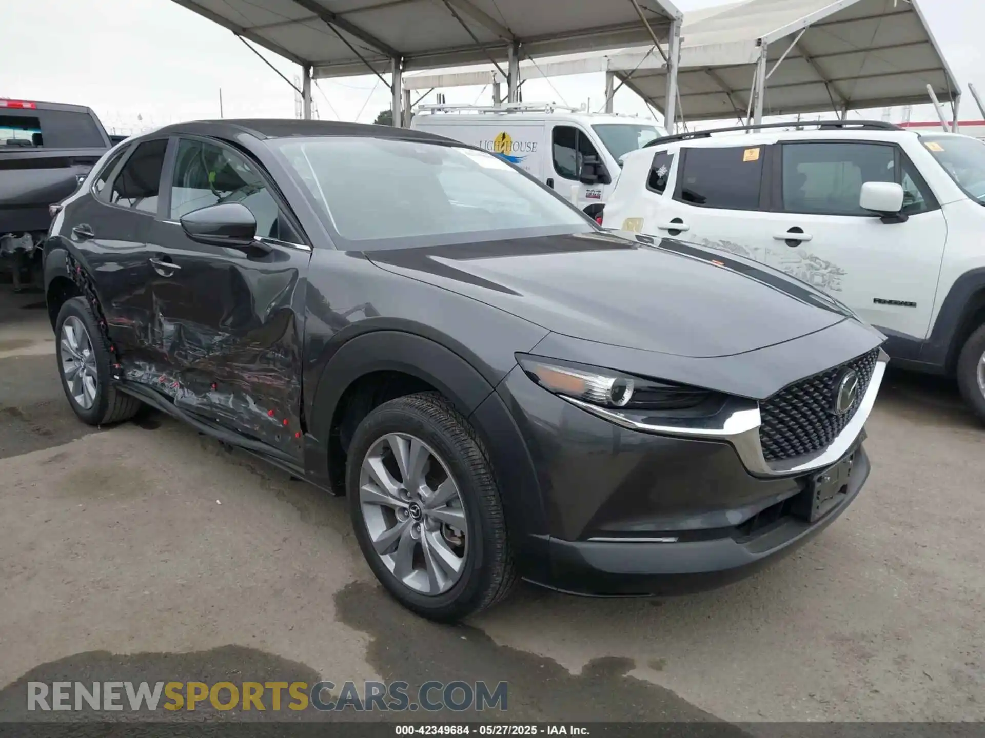 1 Photograph of a damaged car 3MVDMABL4MM220536 MAZDA CX-30 2021