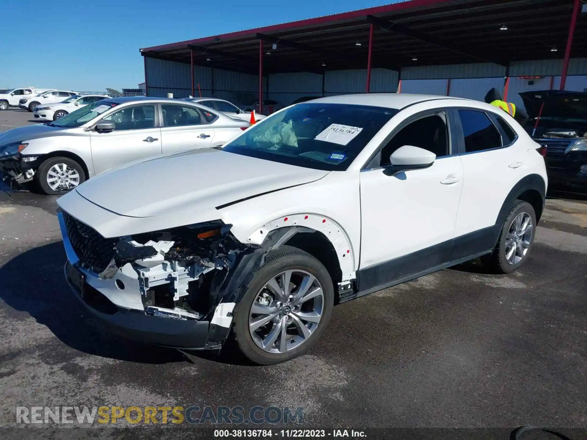 2 Photograph of a damaged car 3MVDMABL5MM217225 MAZDA CX-30 2021