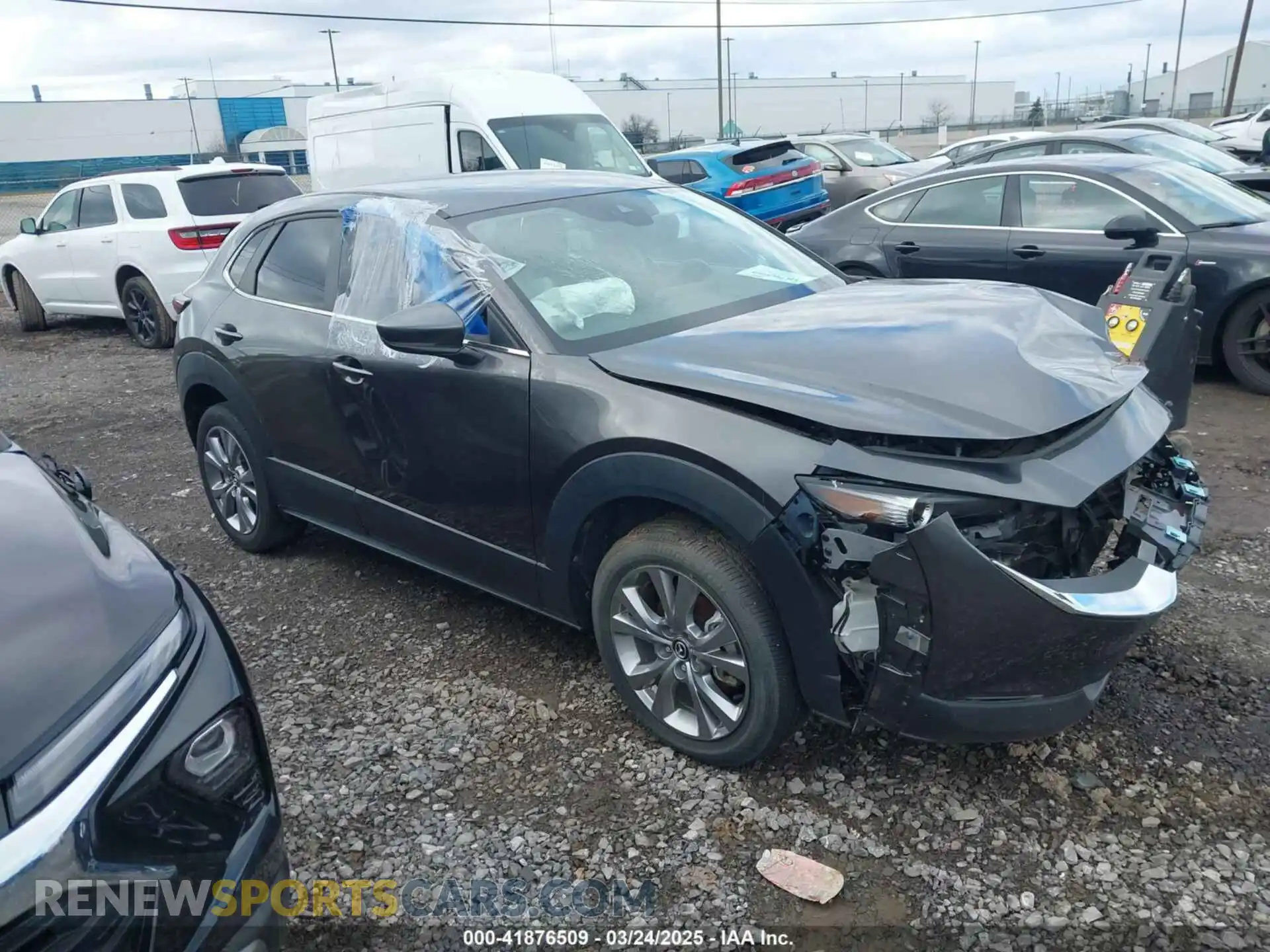 1 Photograph of a damaged car 3MVDMABL9MM258246 MAZDA CX-30 2021