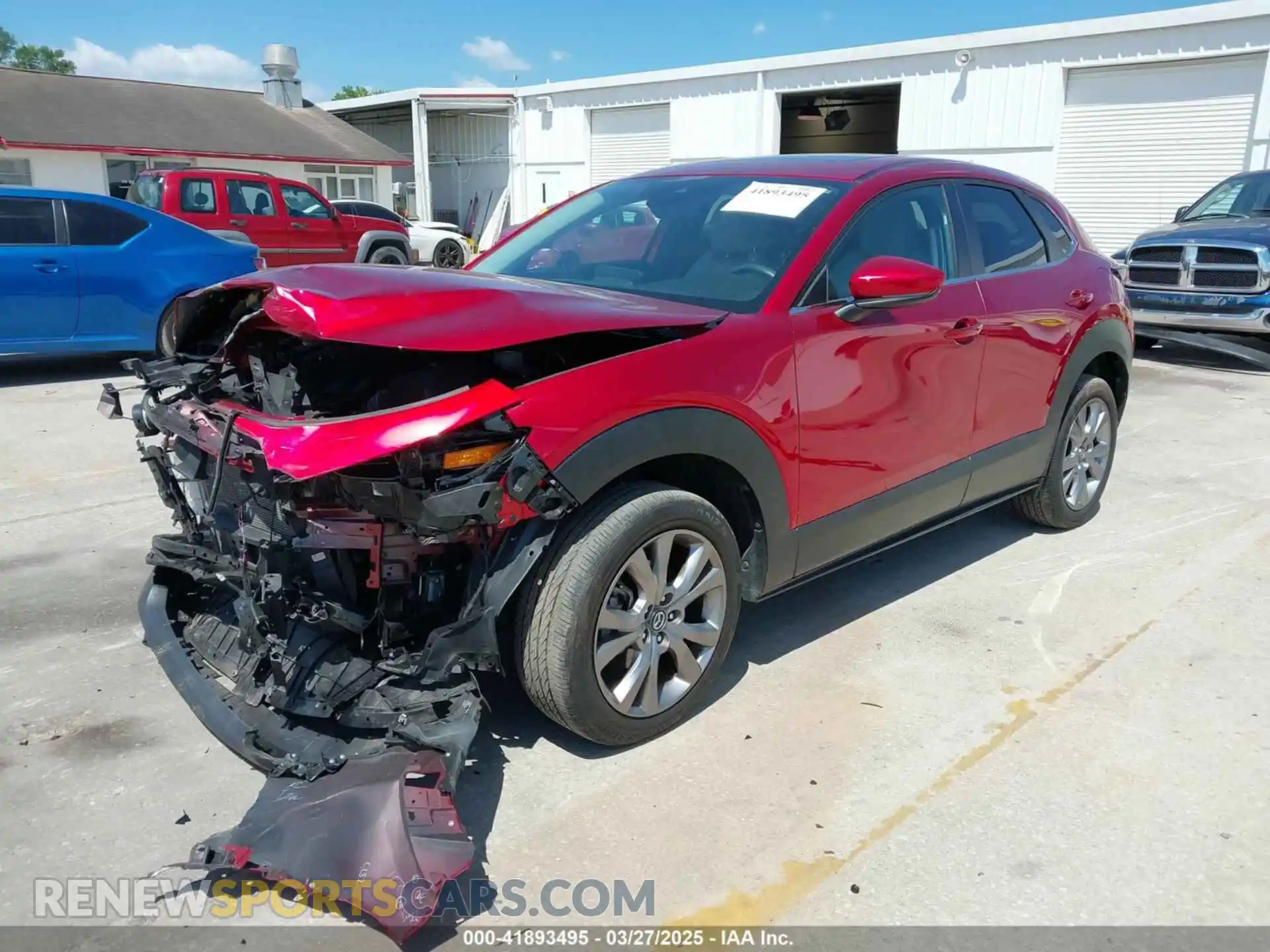 2 Photograph of a damaged car 3MVDMACL9MM252414 MAZDA CX-30 2021
