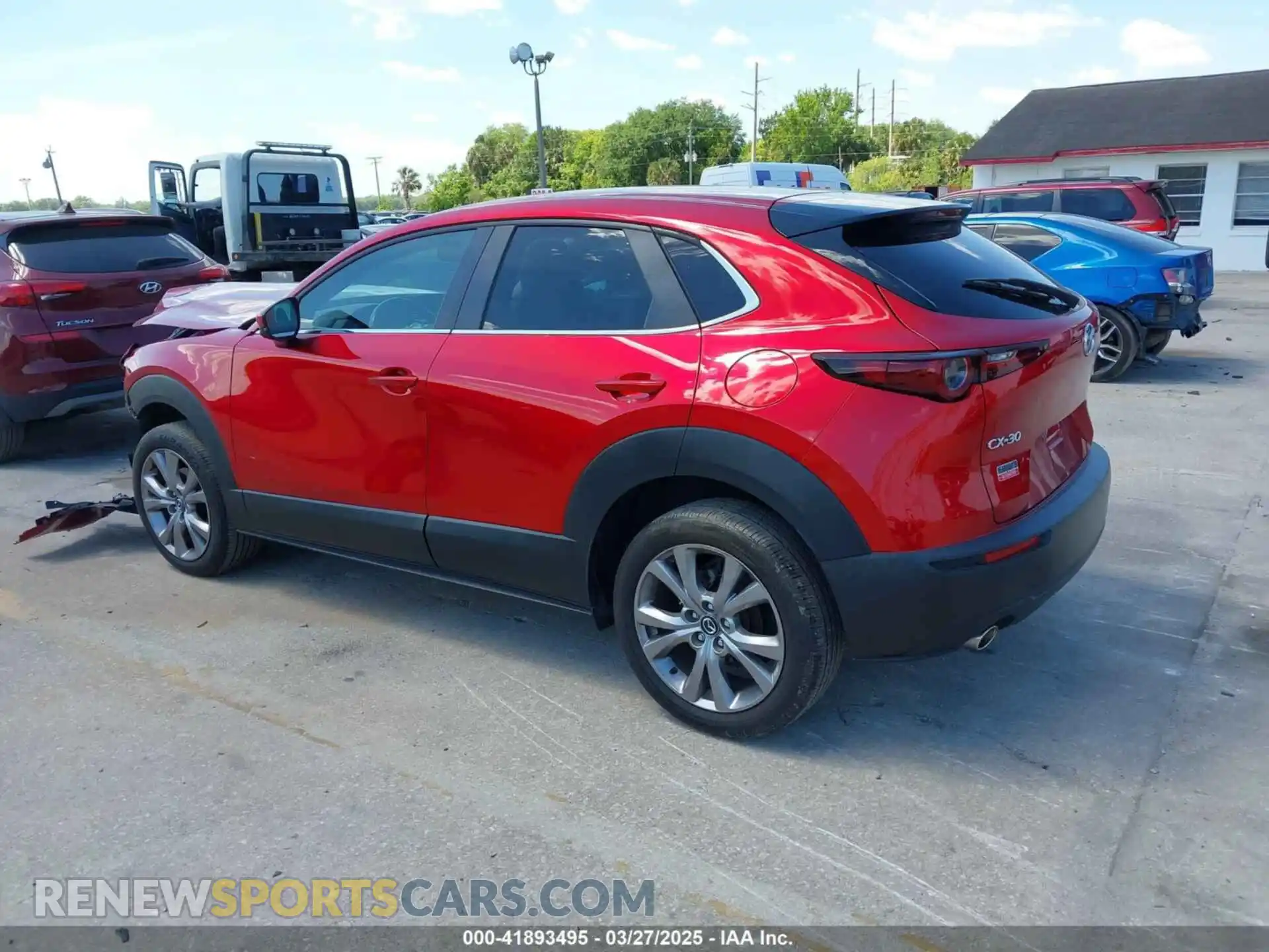 3 Photograph of a damaged car 3MVDMACL9MM252414 MAZDA CX-30 2021