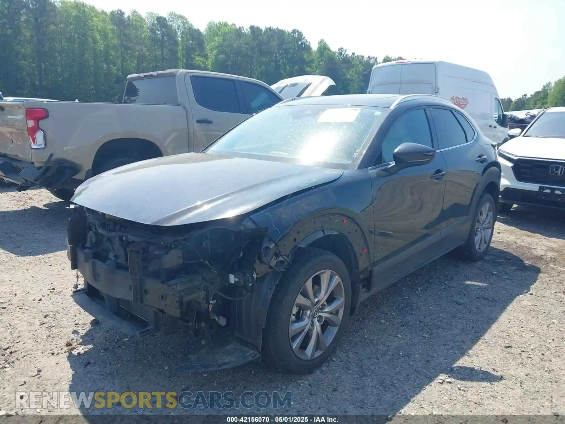 2 Photograph of a damaged car 3MVDMADL7MM211889 MAZDA CX-30 2021