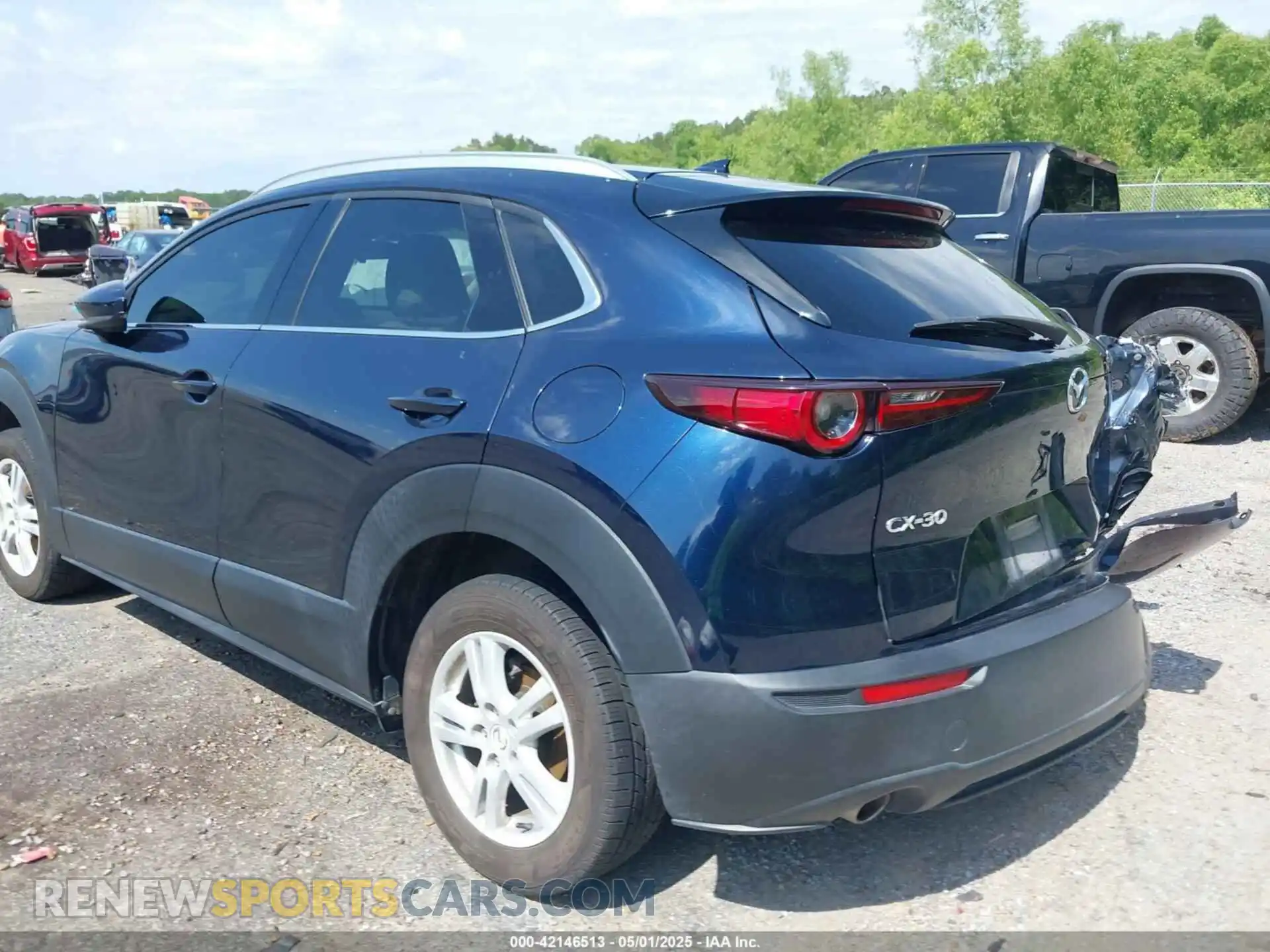 3 Фотография поврежденного автомобиля 3MVDMADLXMM201583 MAZDA CX-30 2021