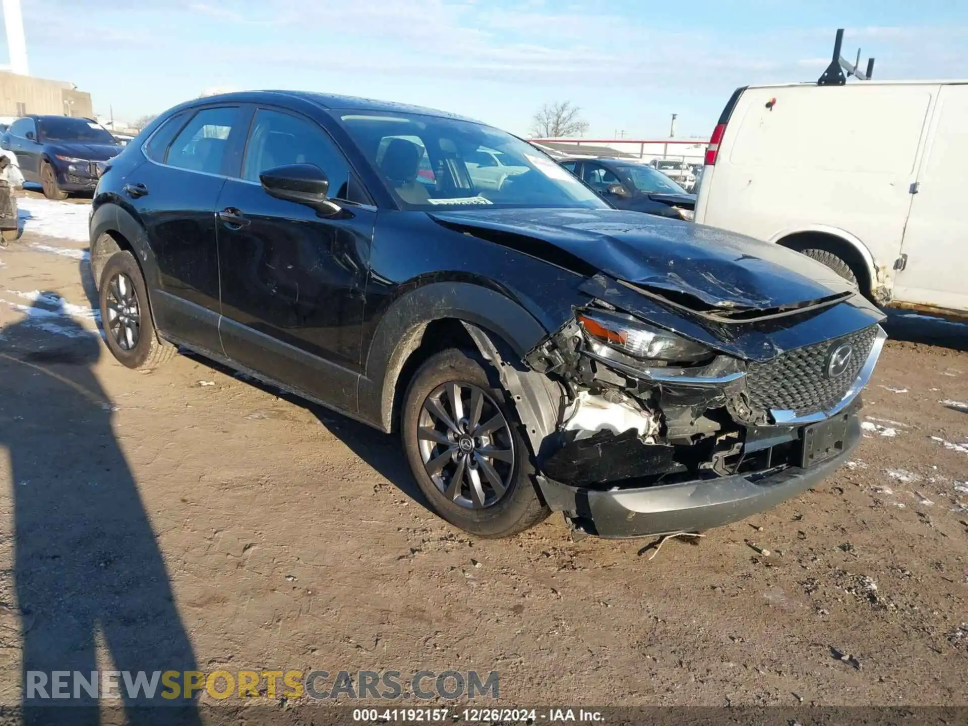1 Photograph of a damaged car 3MVDMBAL6MM225809 MAZDA CX-30 2021
