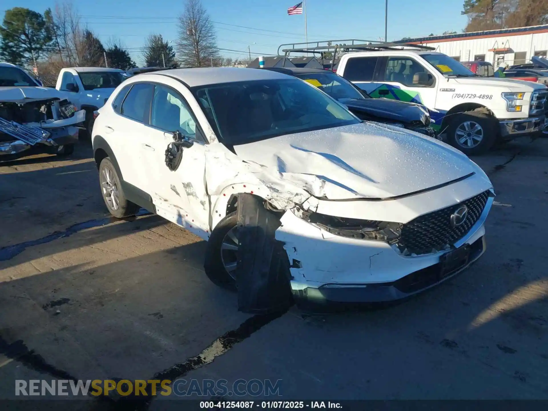 1 Photograph of a damaged car 3MVDMBBL0MM218479 MAZDA CX-30 2021