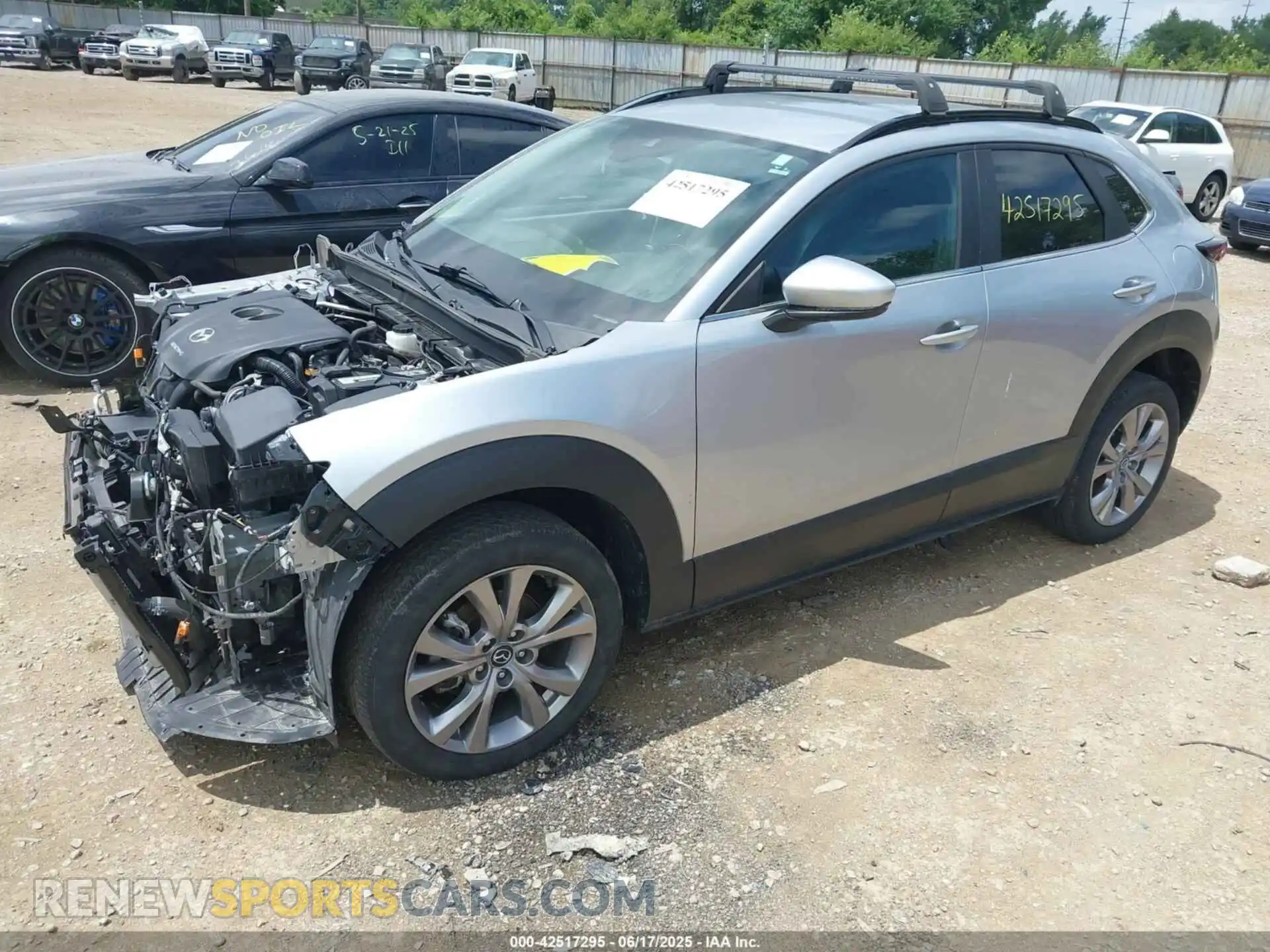 2 Photograph of a damaged car 3MVDMBBL1MM245514 MAZDA CX-30 2021