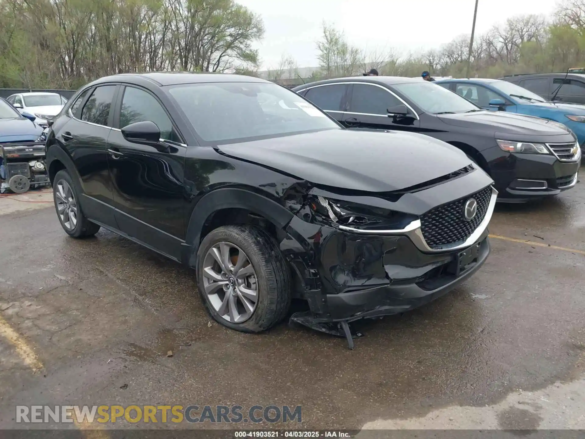 1 Photograph of a damaged car 3MVDMBBL2MM269790 MAZDA CX-30 2021