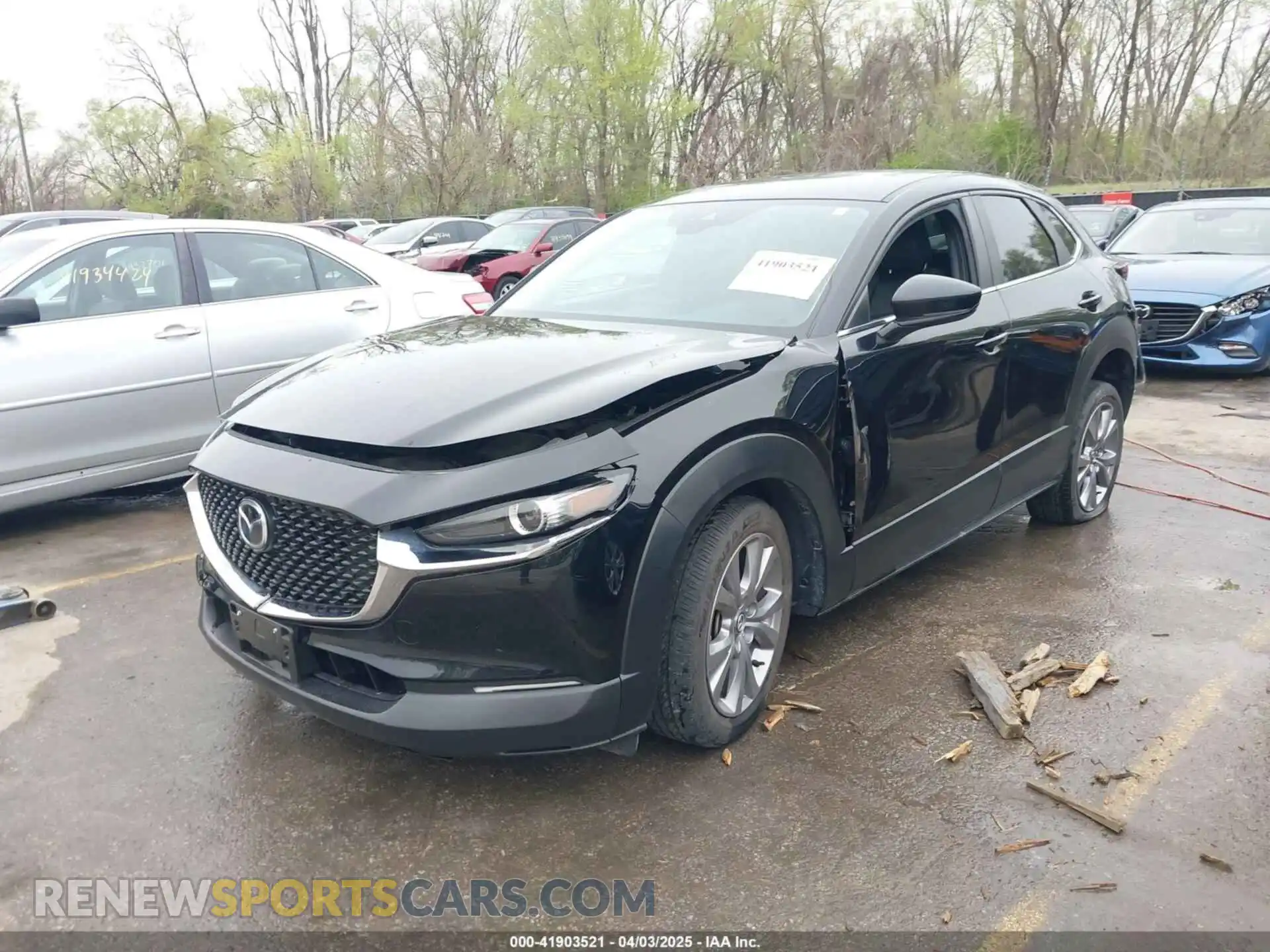 2 Photograph of a damaged car 3MVDMBBL2MM269790 MAZDA CX-30 2021
