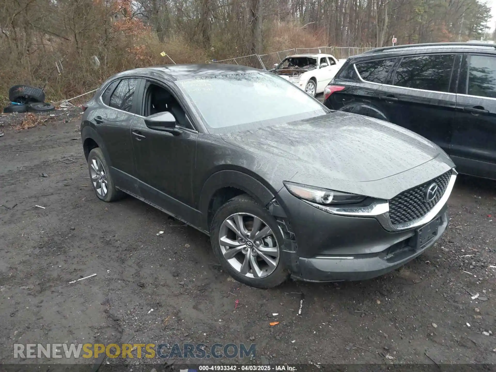 1 Photograph of a damaged car 3MVDMBBL2MM312752 MAZDA CX-30 2021