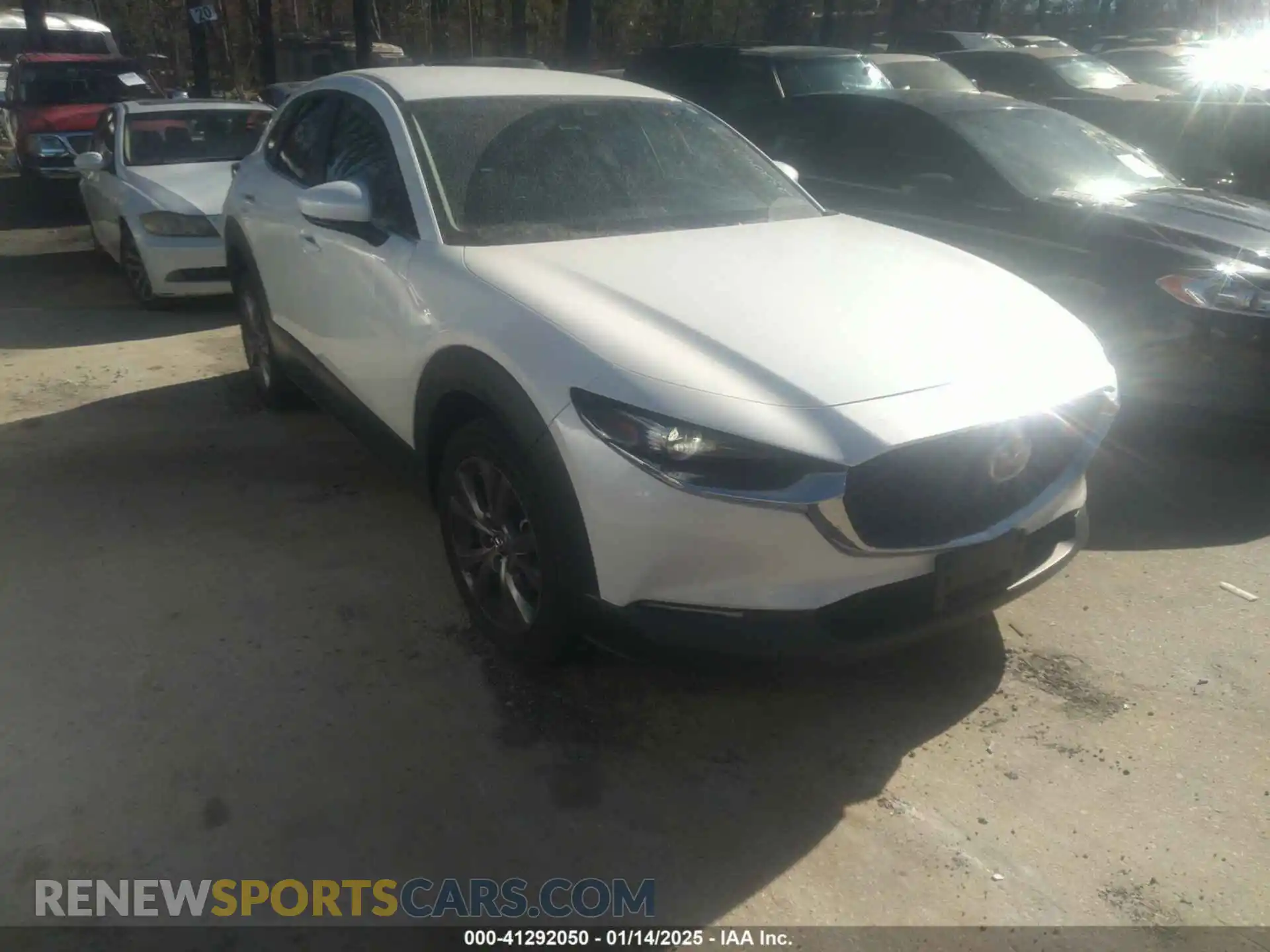 1 Photograph of a damaged car 3MVDMBBL5MM232040 MAZDA CX-30 2021