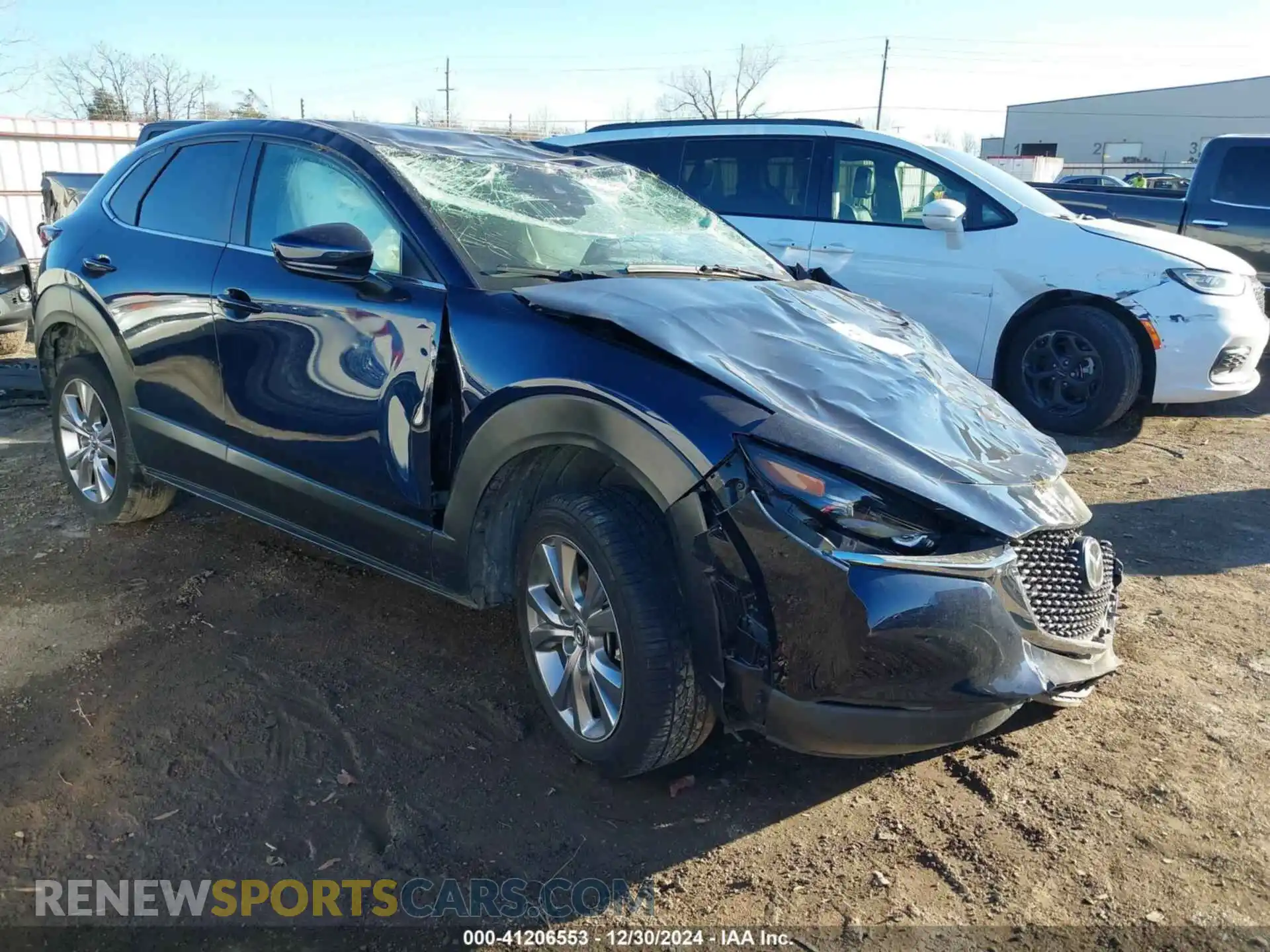 1 Photograph of a damaged car 3MVDMBBLXMM203892 MAZDA CX-30 2021