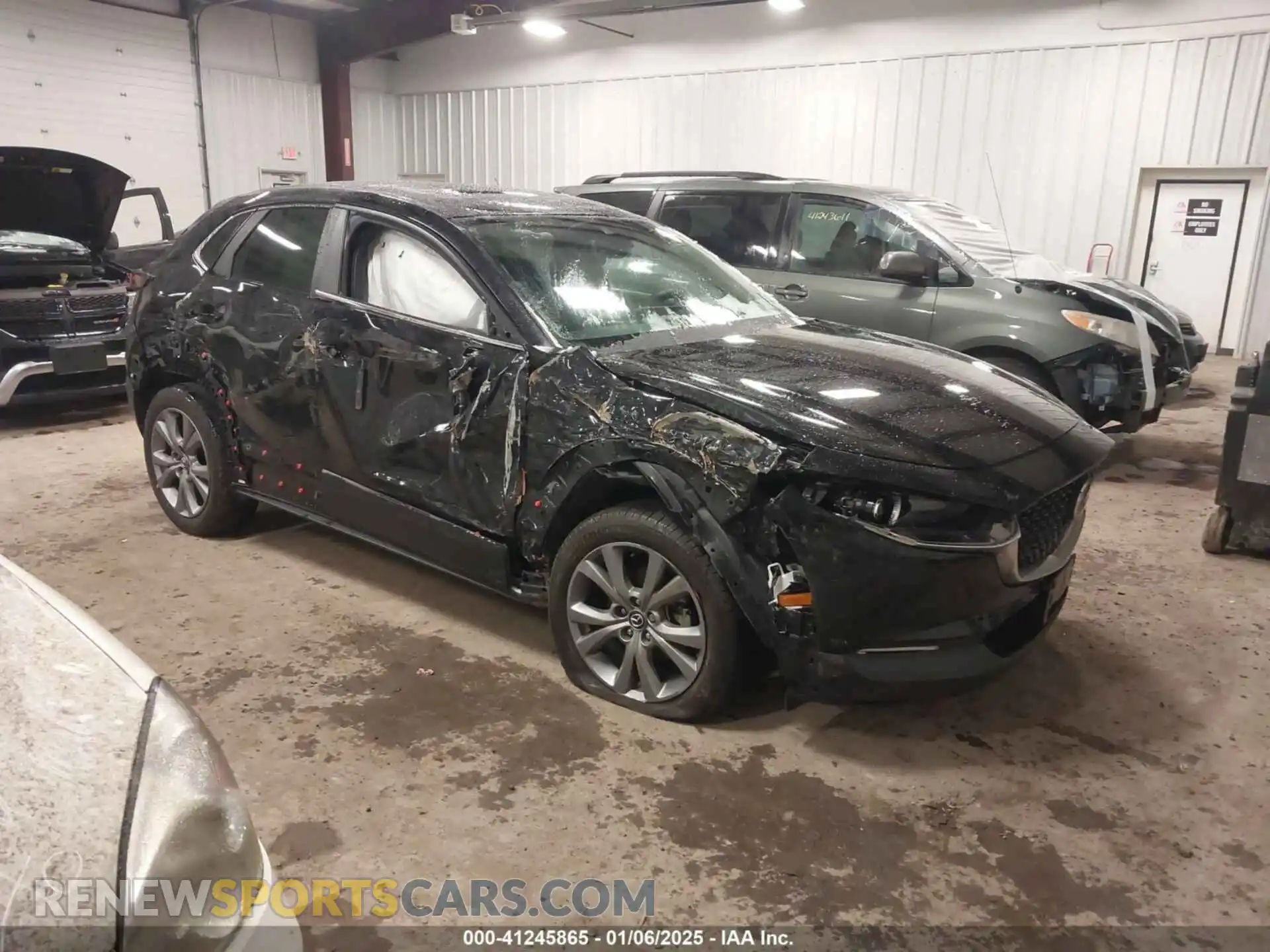 1 Photograph of a damaged car 3MVDMBCL3MM258487 MAZDA CX-30 2021